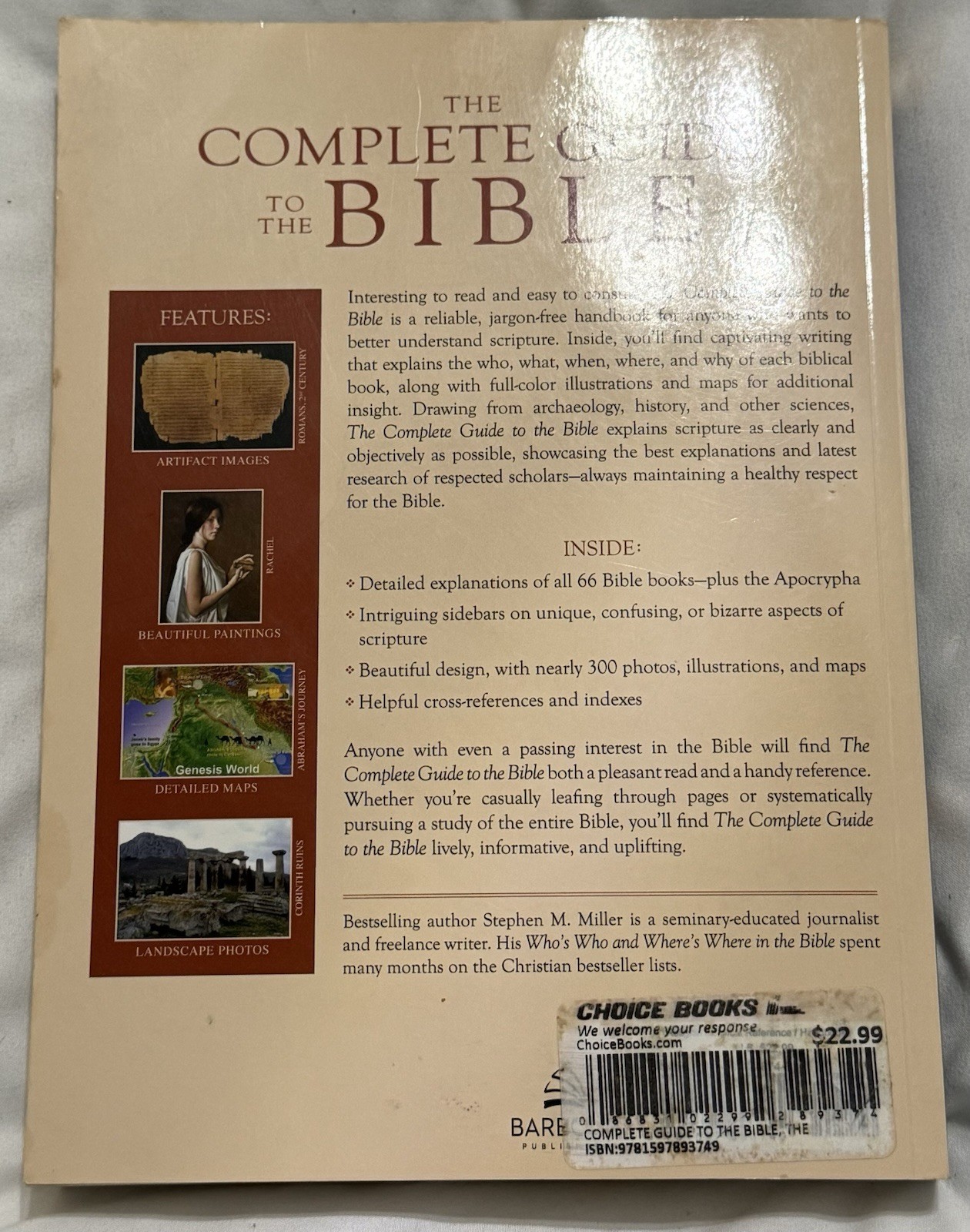 Stephen M. Miller The Complete Guide to the Bible Illustrated PB 2007