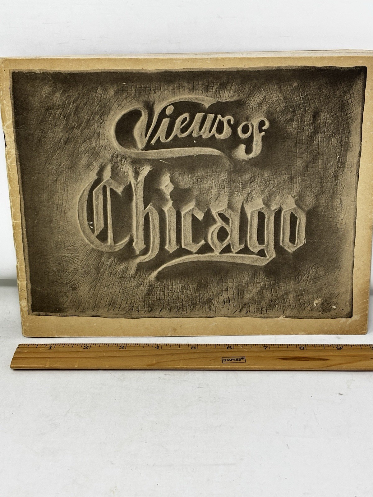 VIEWS OF CHICAGO Photo Booklet S.H. Knox 48 pages photos 1908 Antique