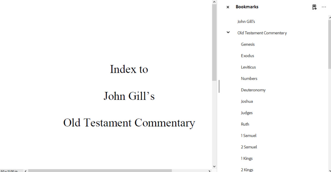 John Gill’s Exposition on the Entire Bible – All 66 Volumes (PDF E-Books) CD-ROM