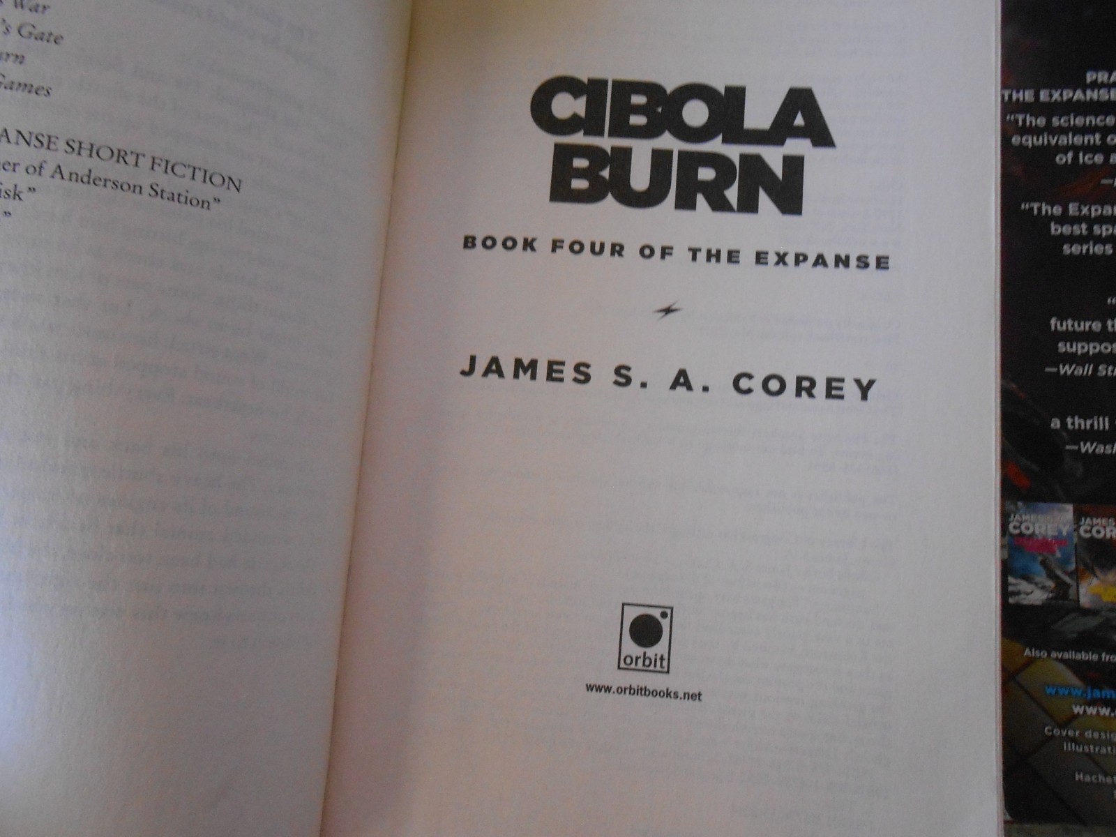 James S. A. Corey Lot of 6 THE EXPANSE Books 1-6 – TPB GC