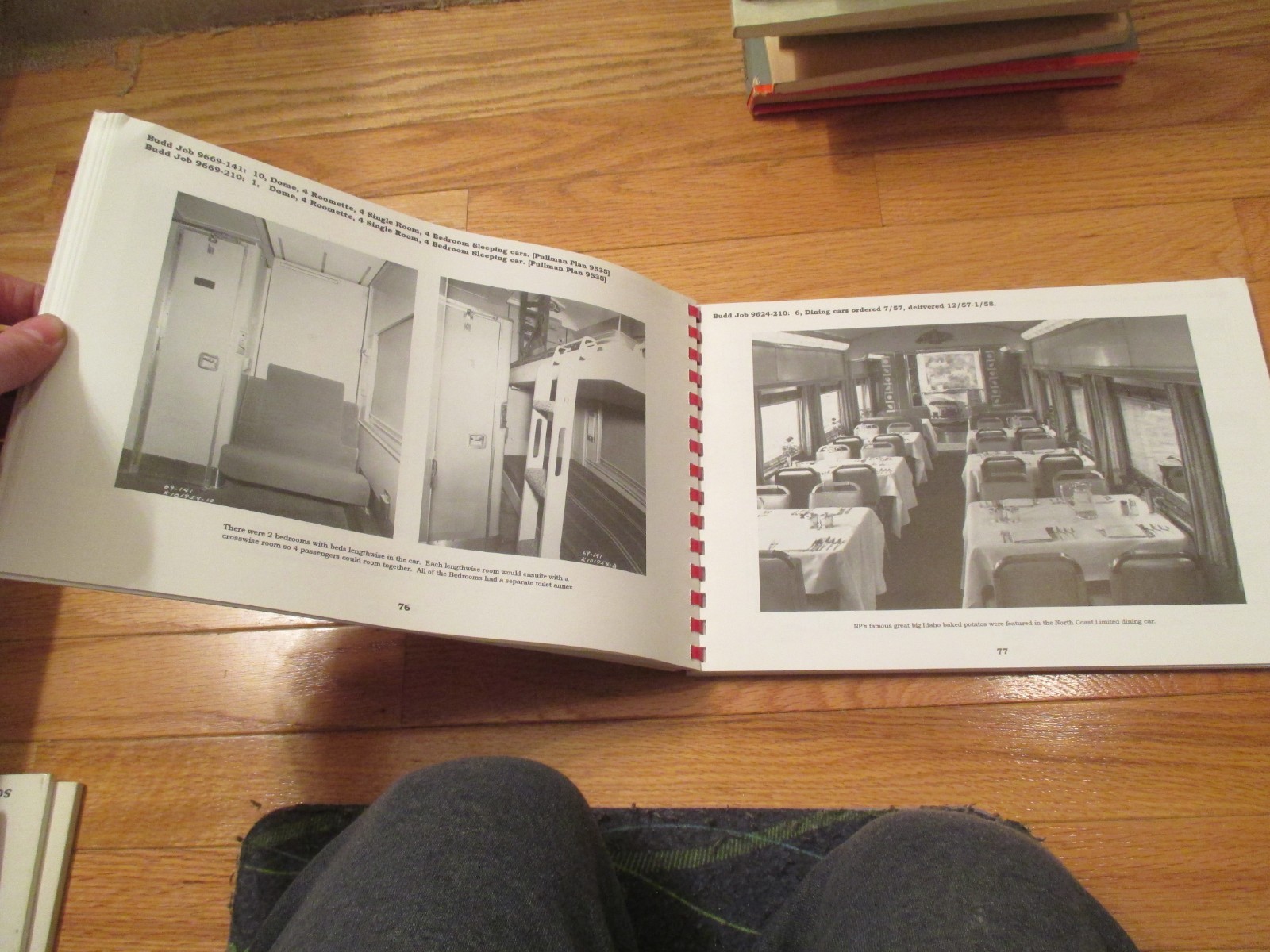 Railroad Trains Passenger car Library volume 3 Western railroads Book