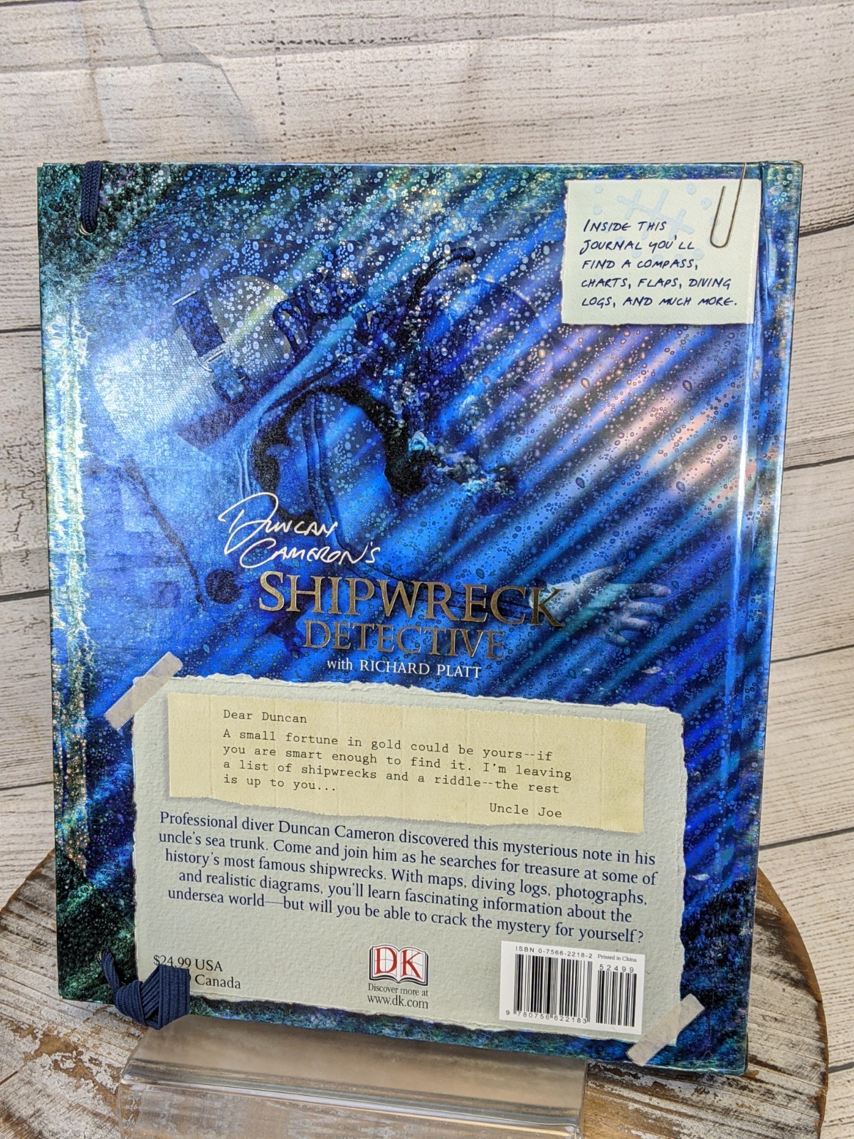 Duncan Cameron’s Shipwreck Detective With Compass & Dive Log HC