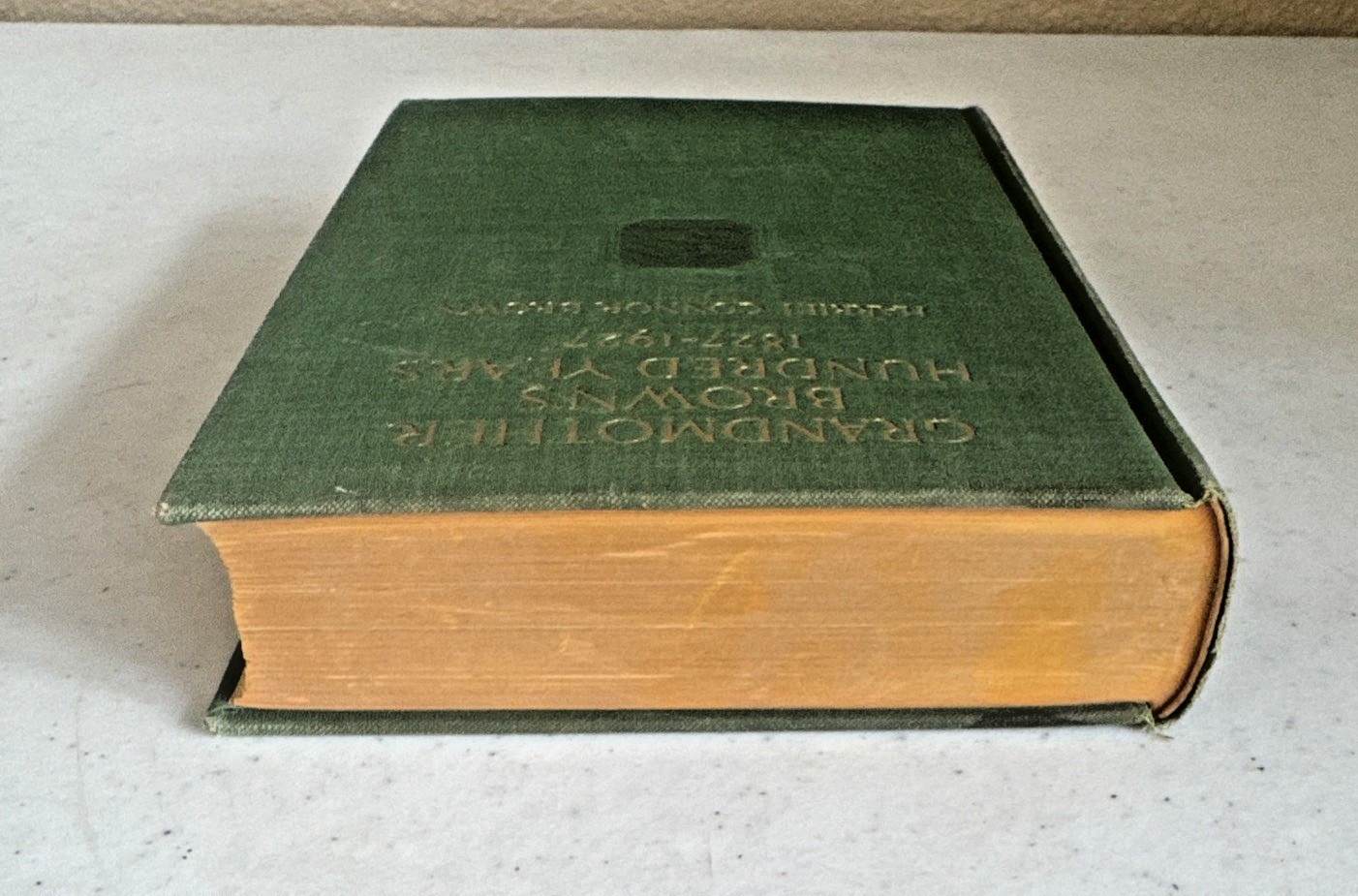 Grandmother Browns Hundred Years 1827-1927 Harriet Connor Brown 1929 Illustrated