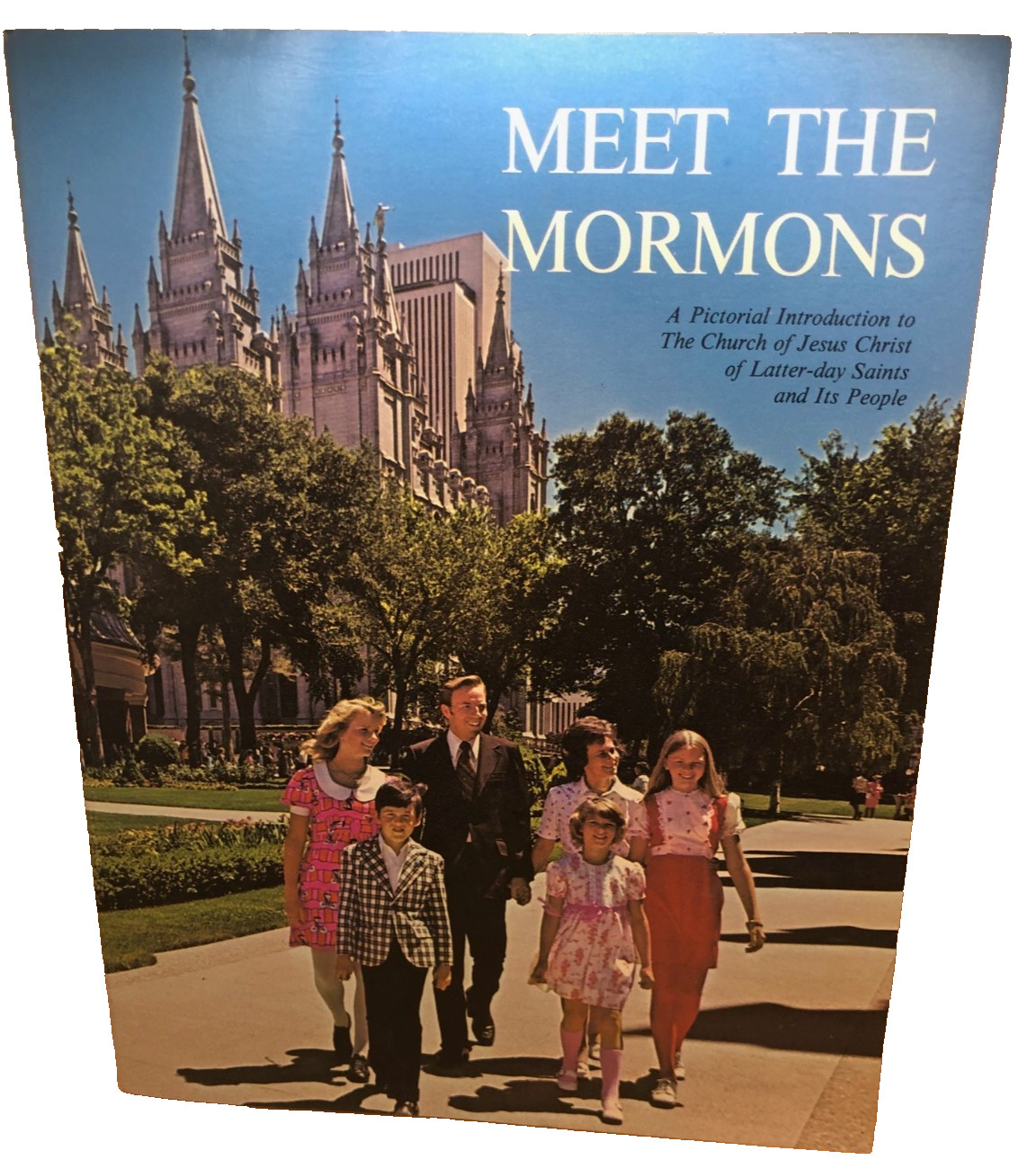 Meet the Mormons Pictorial LDS 1974 OLD VINTAGE GOD JESUS RELIGION BOOKLET