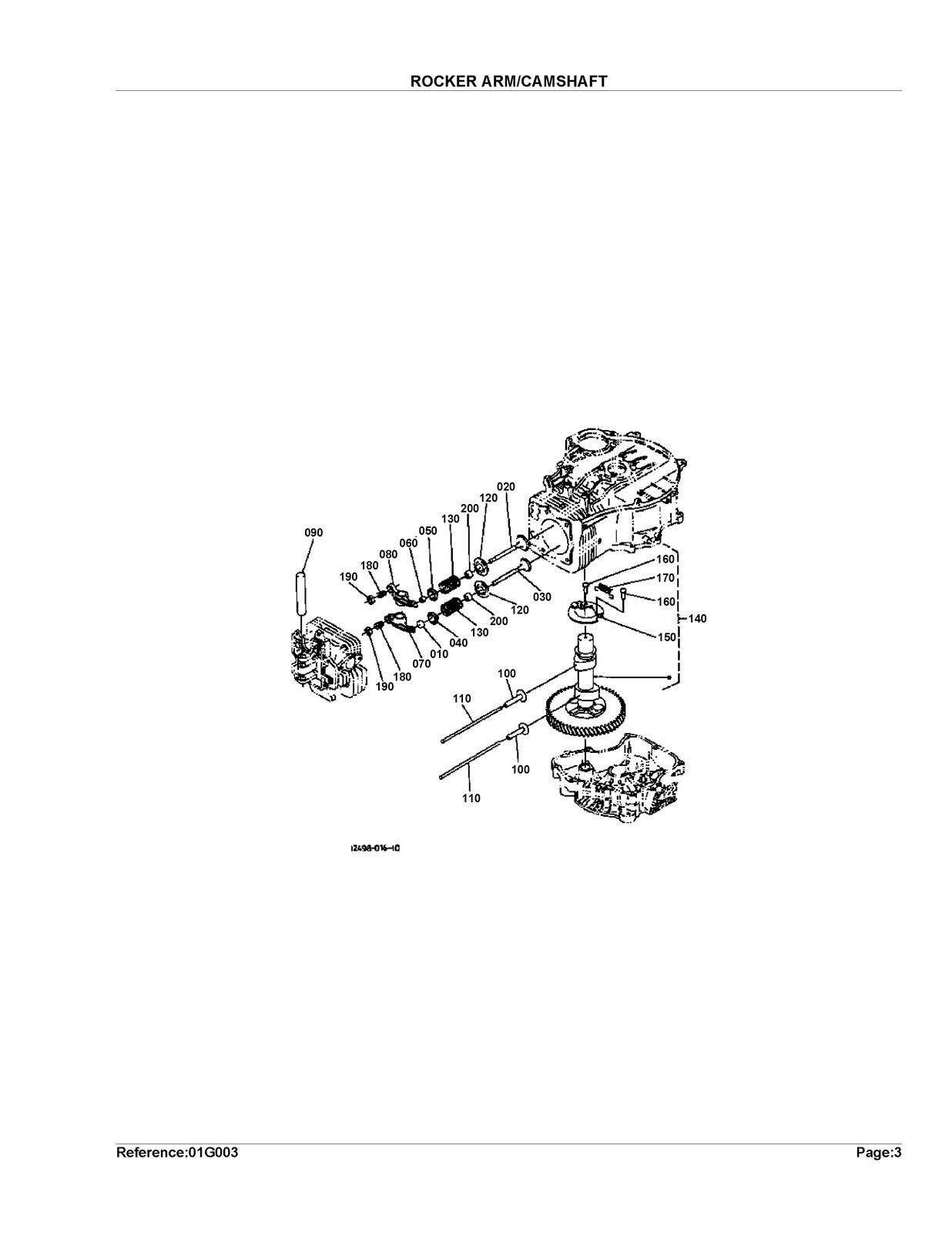 KUBOTA T1460 serial number 39999 and below Parts Manual BINDER – FRONT & BACK