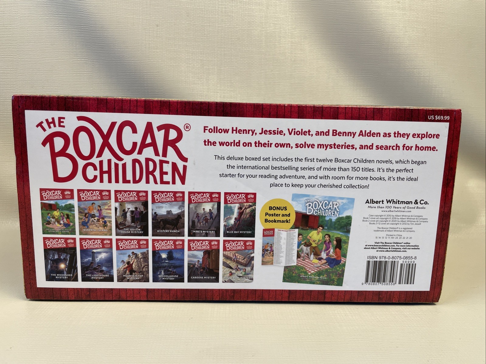 The Boxcar Children Mysteries Boxed Set Books 1-12 by Gertrude Chandler Warner