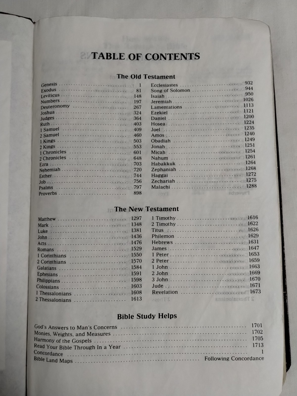 Holy Bible KJV Old & New Giant Print 1994 – Nelson Publishers Faux Leather-Bound