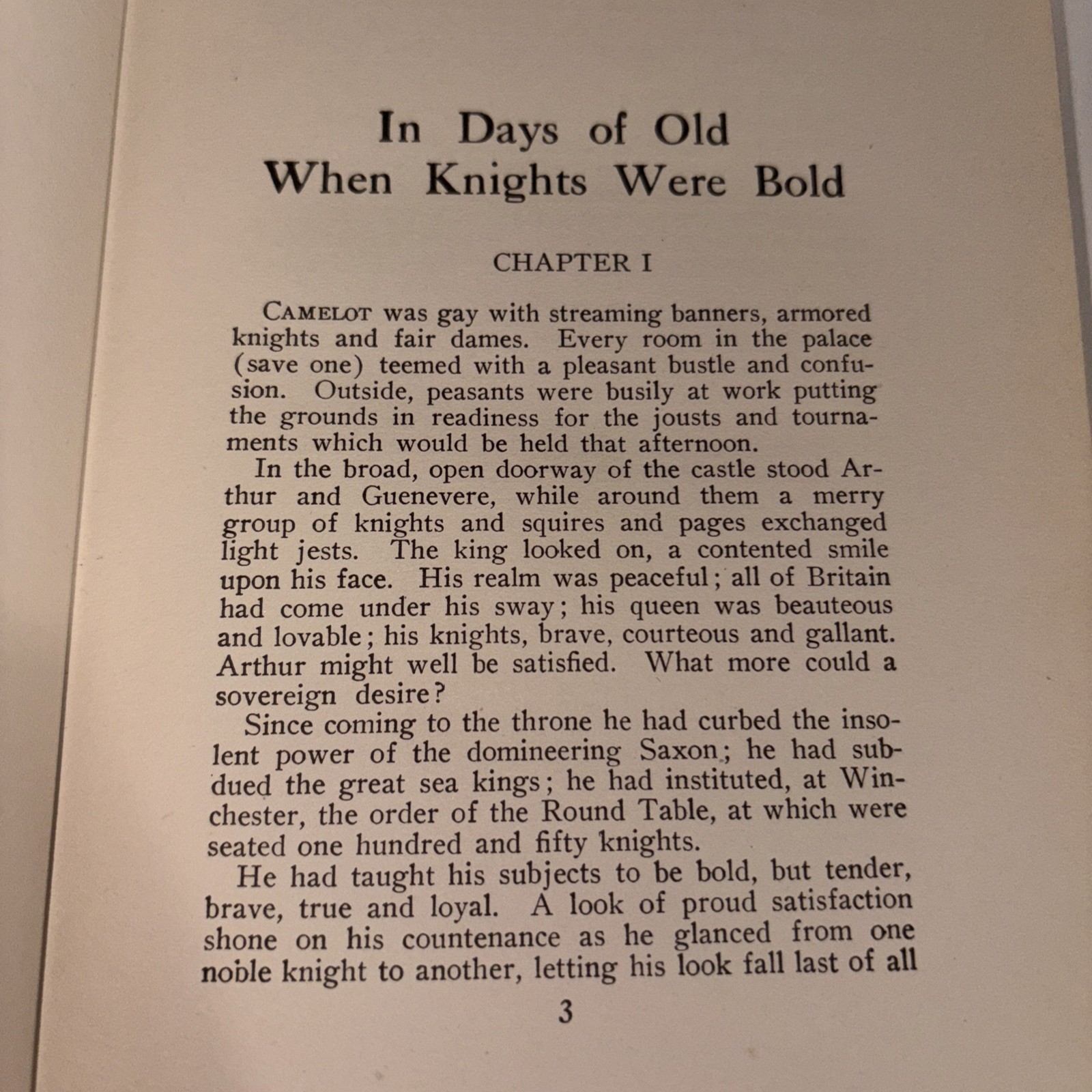 In Days of Old When Knights Were Bold by Mabel Cronise Jones 1913 Book