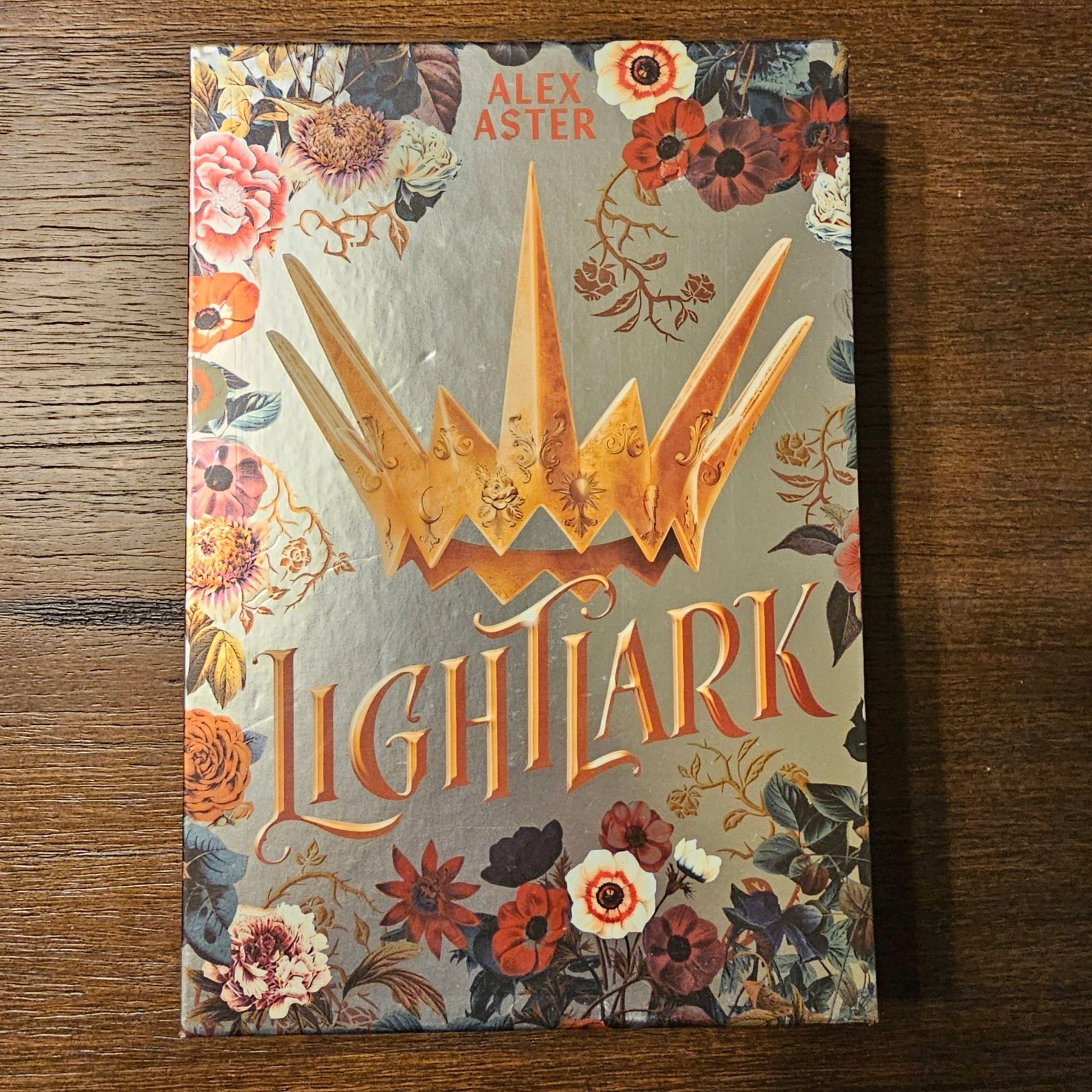 NEW Lightlark Collector’s Edition Alex Aster Amulet Floral HC YA Fantasy