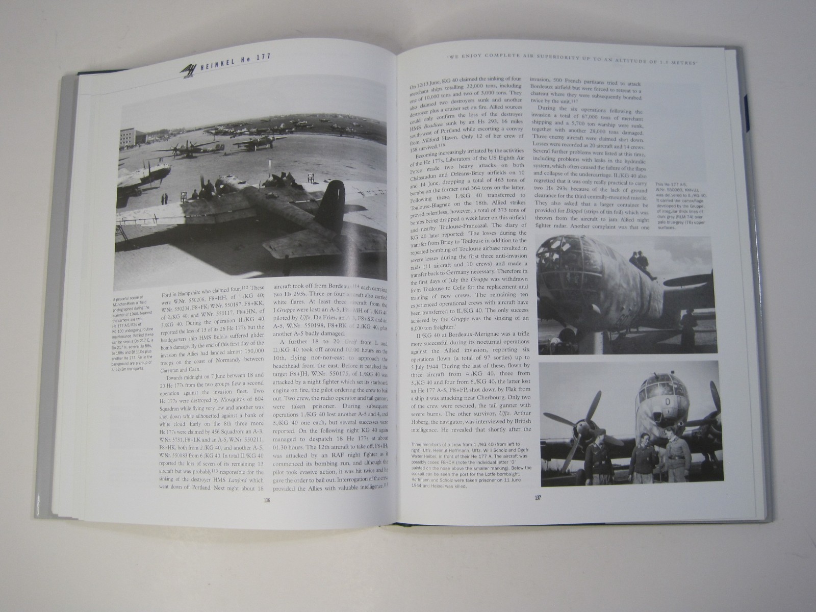 Heinkel He 177 Greif Heinkel’s Strategic Bomber HC 2008 Classic, Ian Allan Pubs