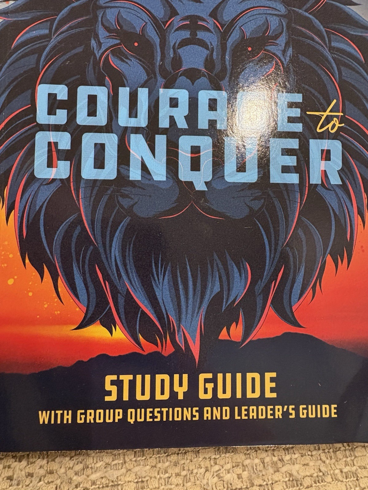Courage To Conquer Study Guide (2021, Paperback) By David Jeremiah Leaders Guide