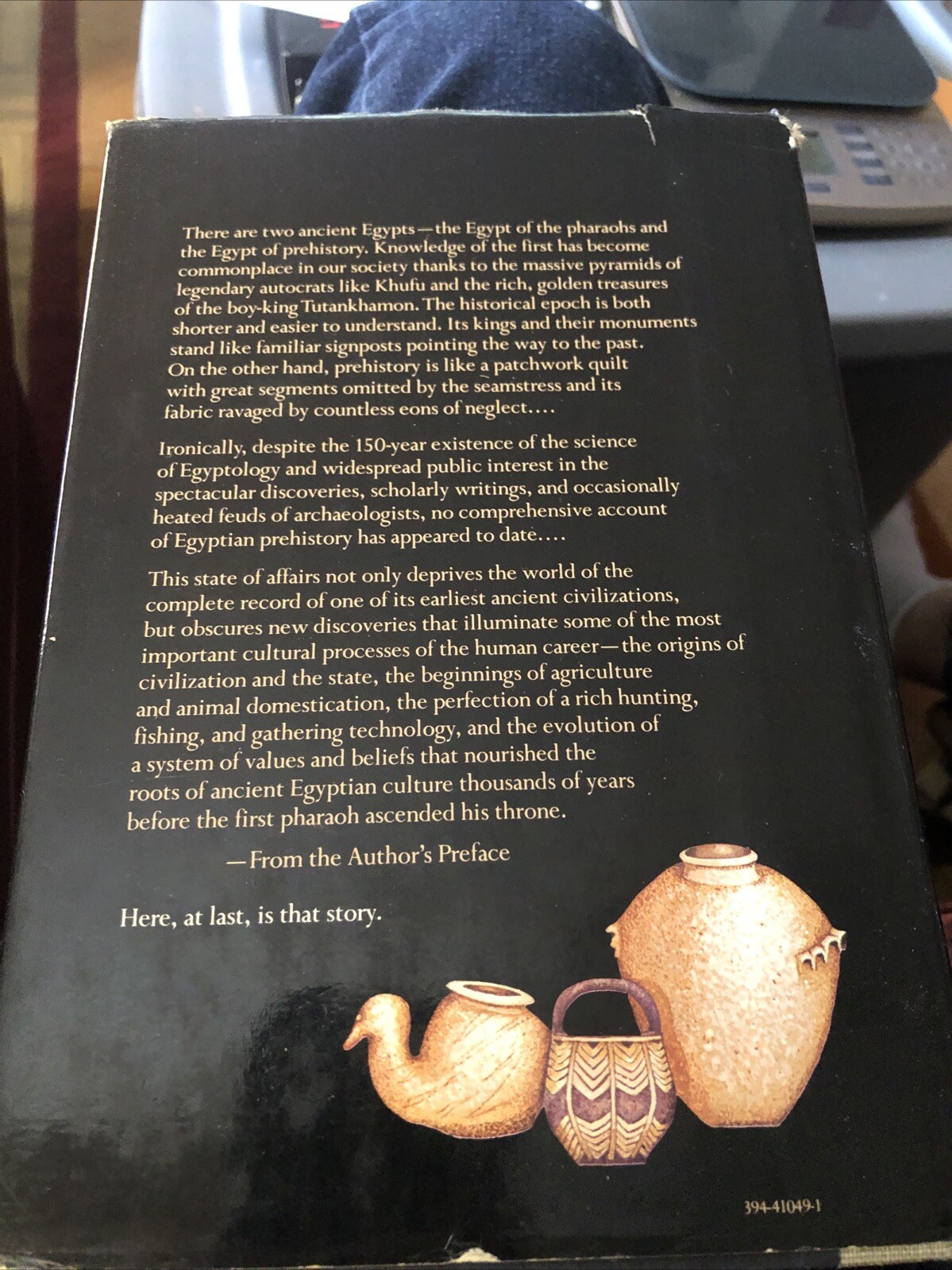 Egypt Before the Pharaohs by Michael A. Hoffman (1979, Hardcover) DJ