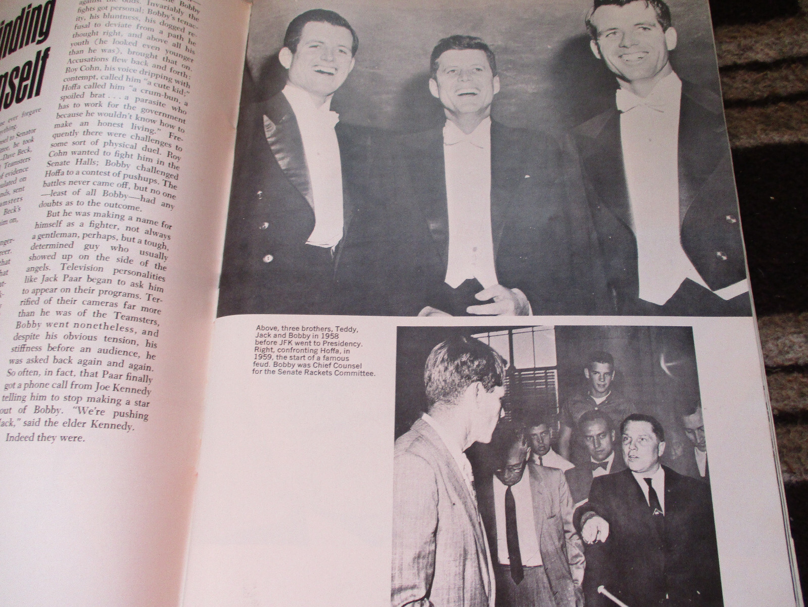 THE STORY OF JOHN F. KENNEDY E Miers & R.F.K Life & Death / Man & His Dream LOT