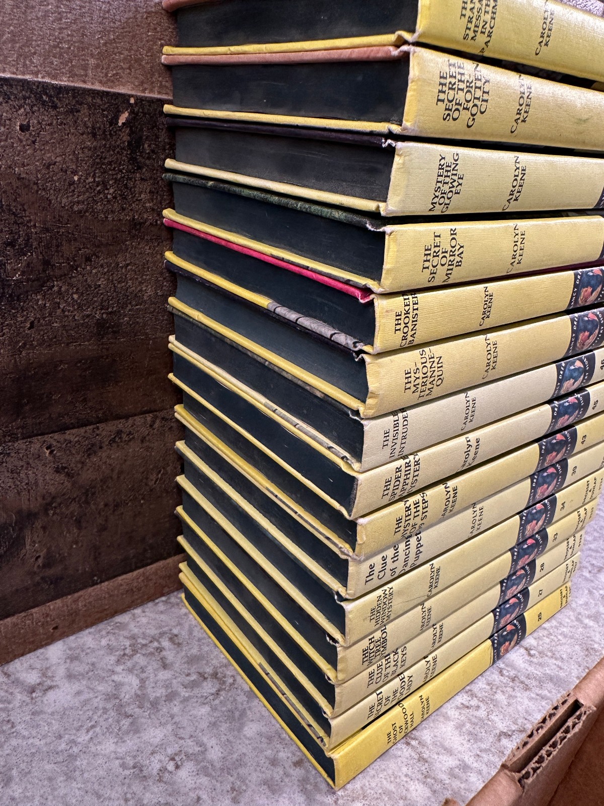 30 Nancy Drew Mystery Stories – All Matte Hardcover Edition Books- 50’s and 60’s