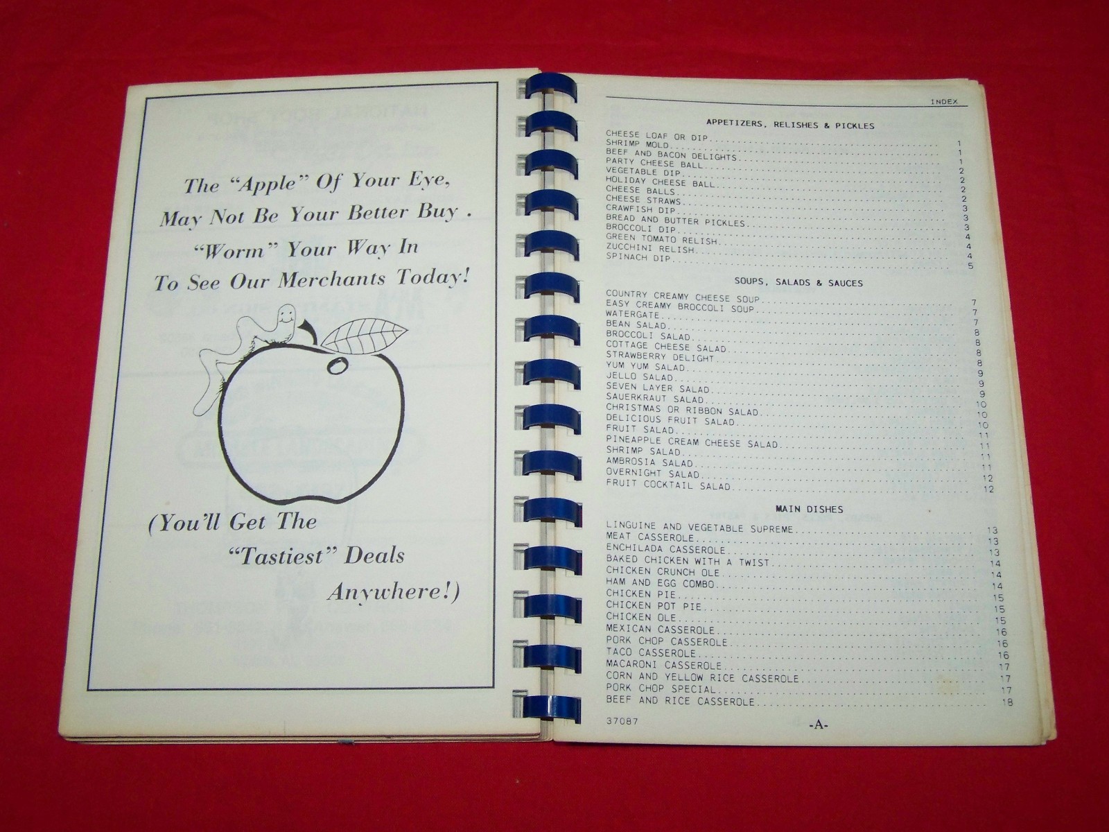 Evangel Temple Assembly of God Theodore Alabama Cookbook 1977 + History
