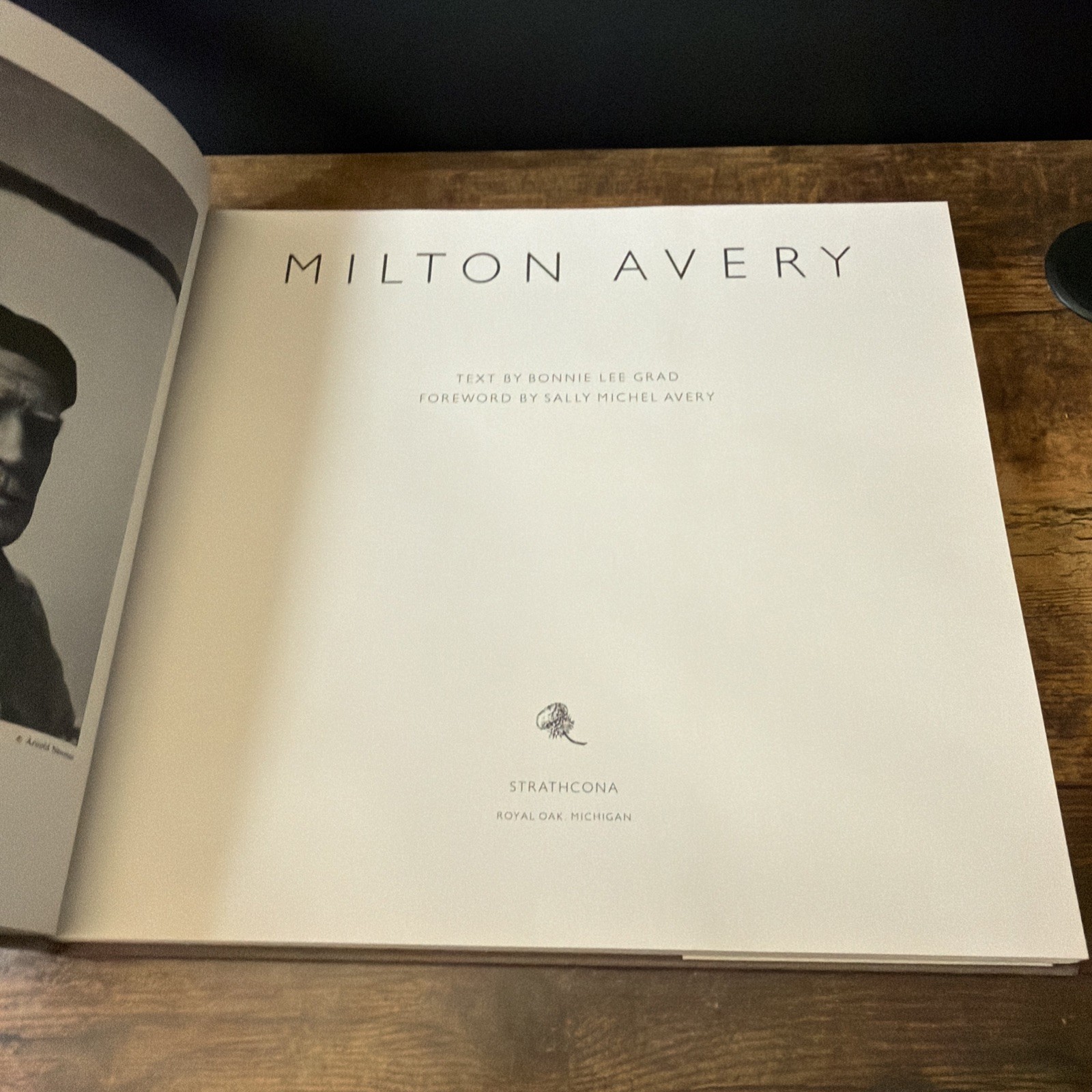 Milton Avery (Hardcover, 1981) Text by Bonnie Lee Grad First Edition Strathcona