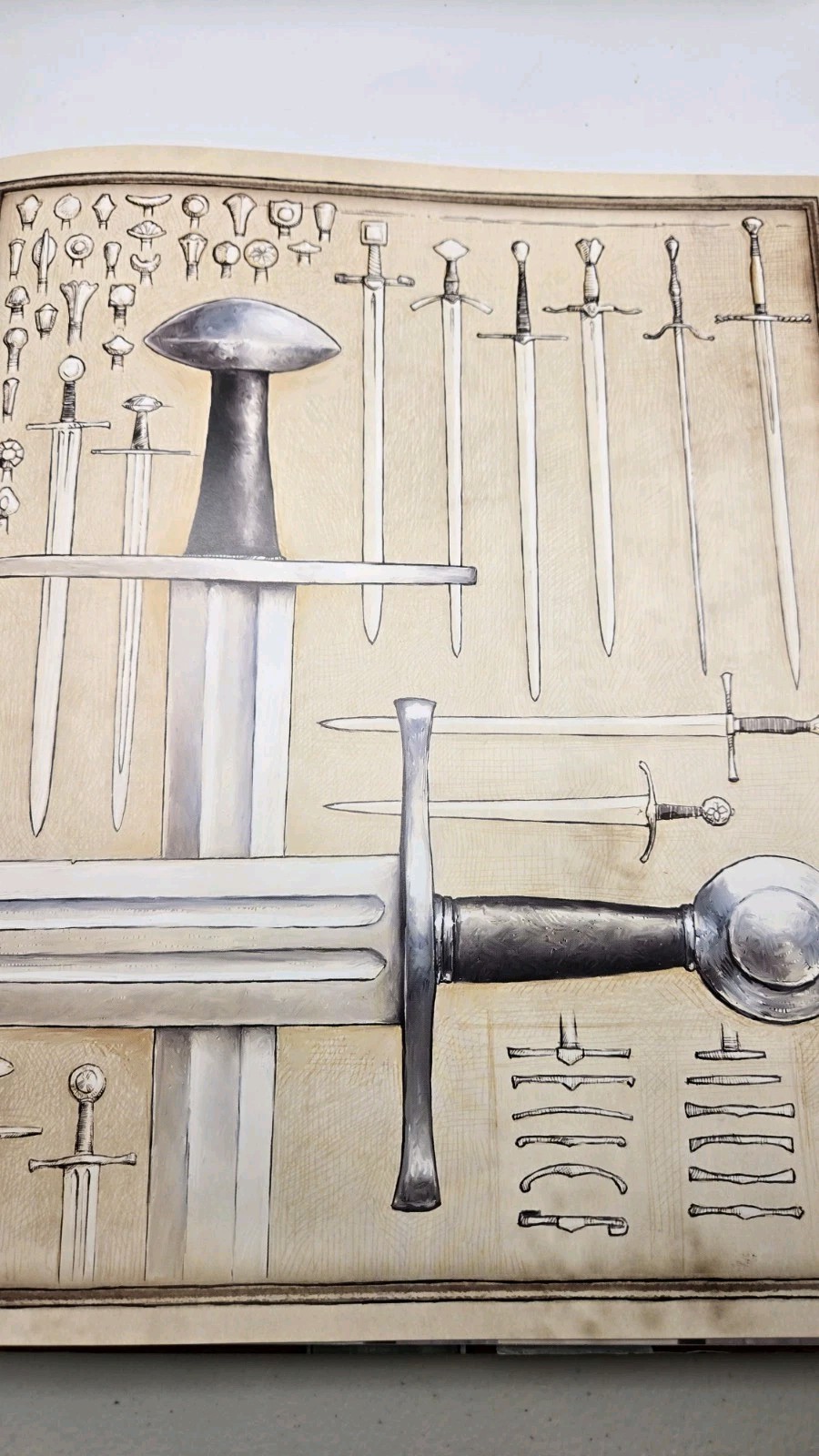 Swords An Artist’s Devotion Ben Boos 2008 First Edition Illustrated Hardcover