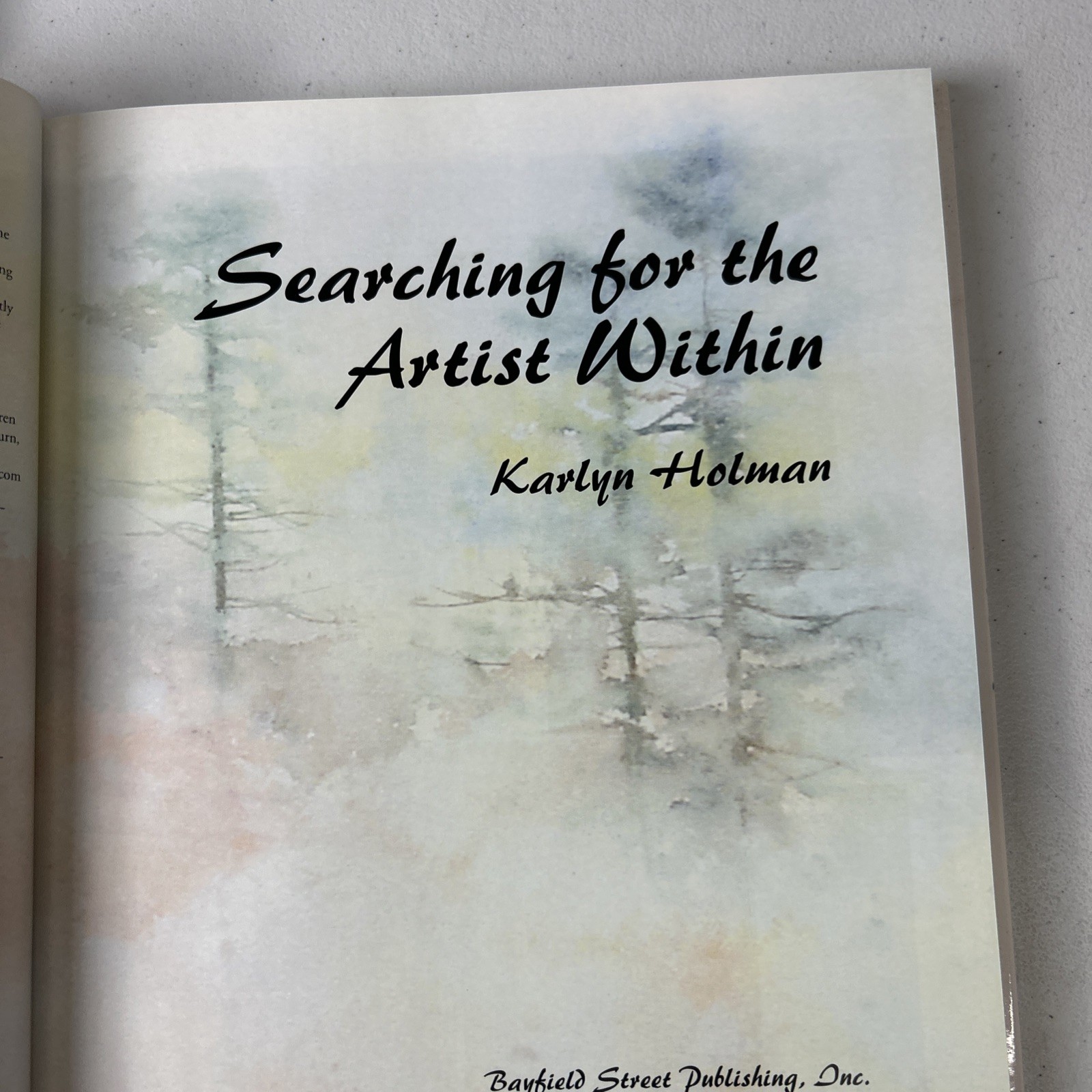 Searching for the Artist Within by Karlyn Holman (Hardcover)