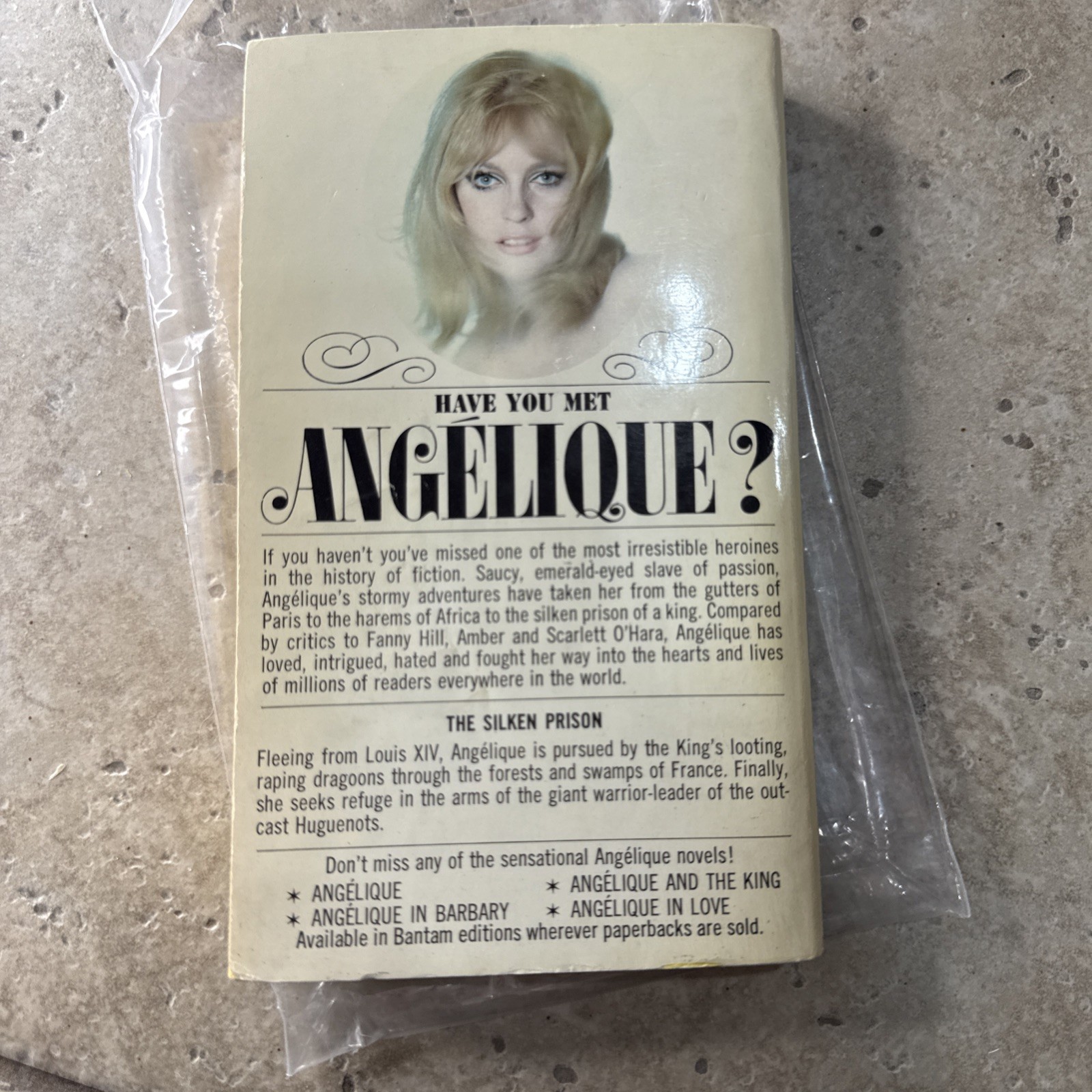 Sergeanne Golon Angelique In Revolt Paperback Book 1966 #4