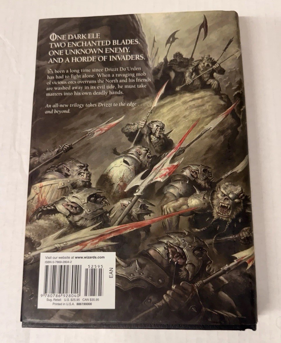 R.A. Salvatore Hunter’s Blades Trilogy he 1st prints 2003 complete books 1-3