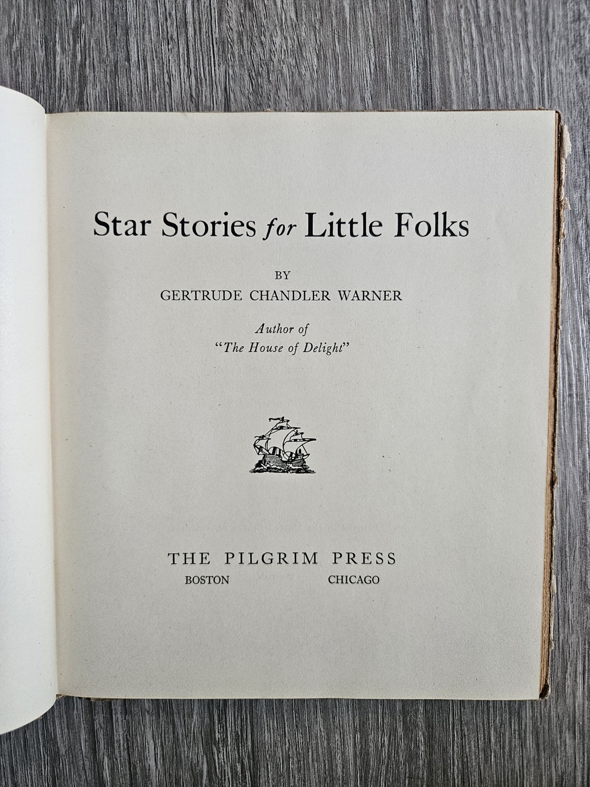 STAR STORIES FOR LITTLE FOLKS : by Gertrude Chandler Warner : vintage 1928