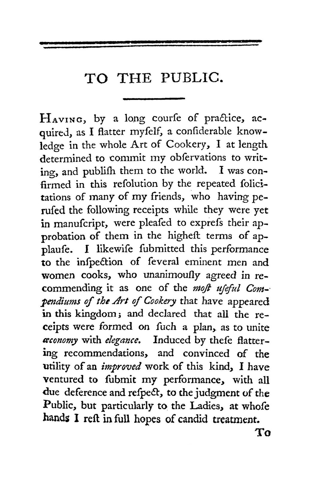 1780 The New Book Of Cookery Vintage Cook Book 97 Pages