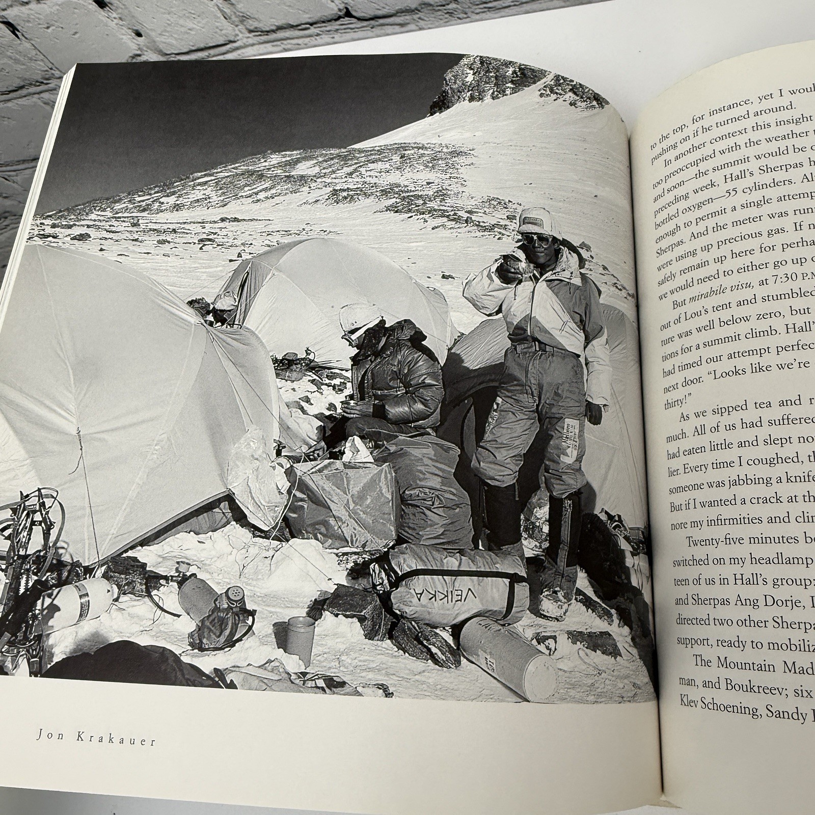 Into Thin Air Illustrated Edition SIGNED 1998 Edition John Krakauer Hardcover