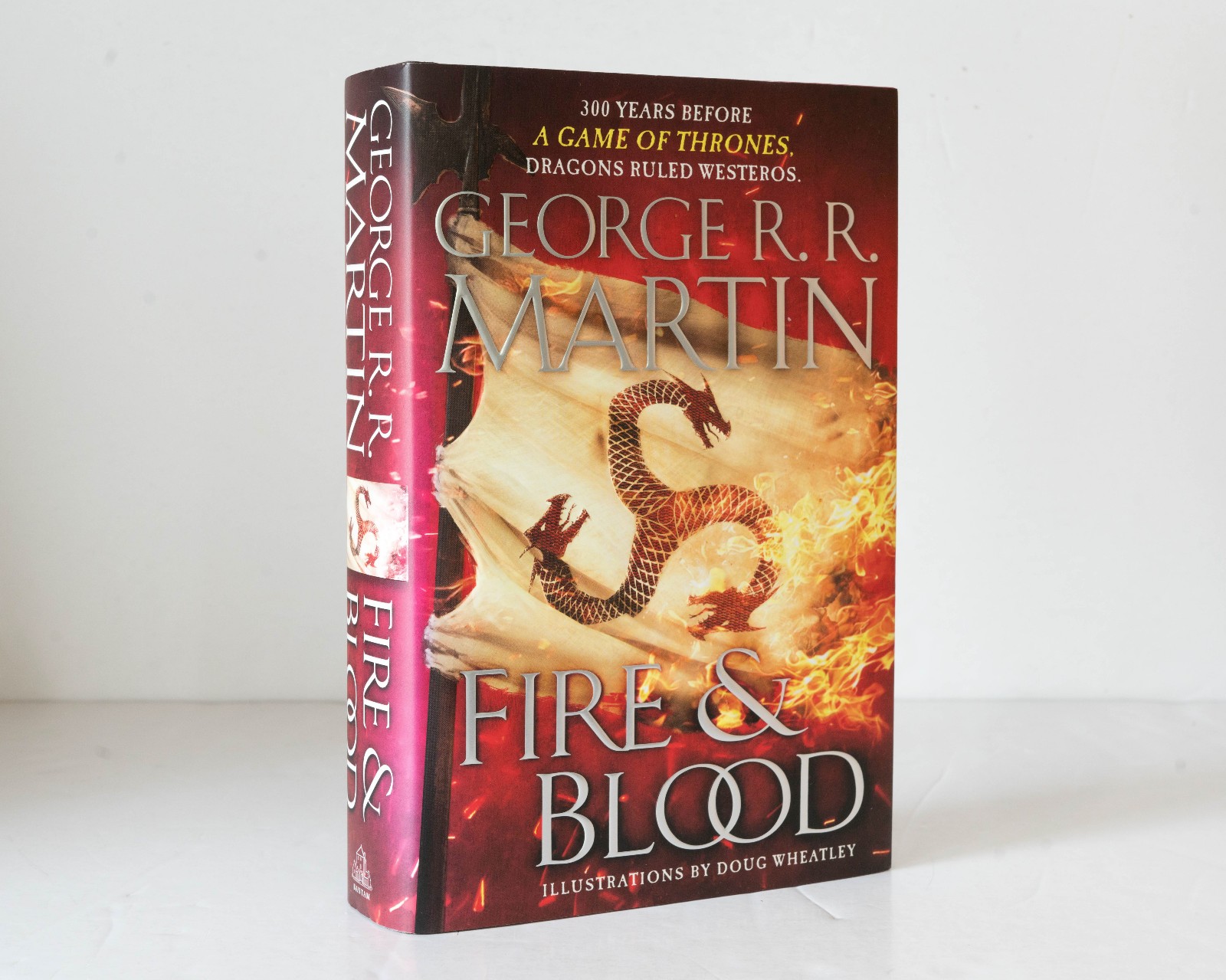 George R.R. Martin FIRE & BLOOD 1st/1st Print Hardcover Book HOUSE OF THE DRAGON