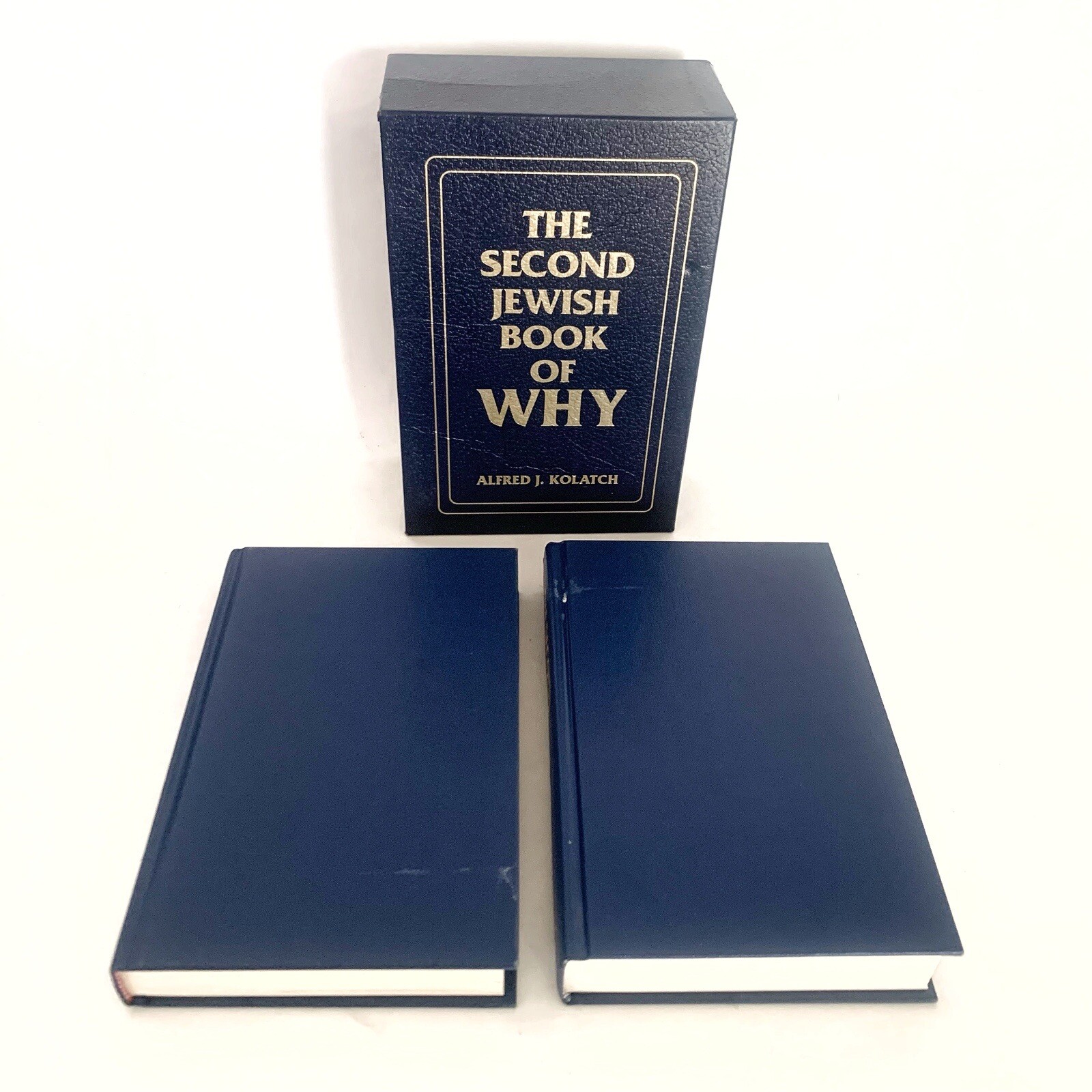The Jewish Book of Why And Second Book by Alfred J. Kolatch 2 Book Box Set HC