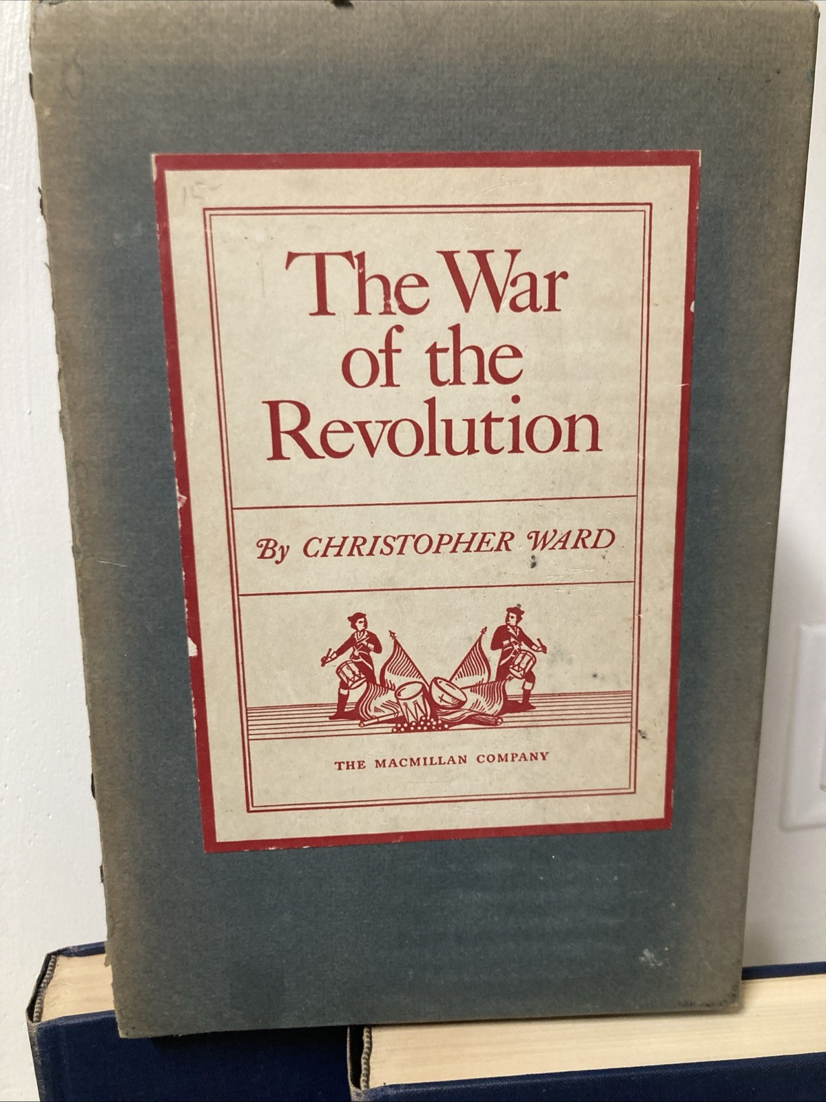 The War of the Revolution by C. Ward, 2 Volume Set, Box, The Macmillan Co., 1952