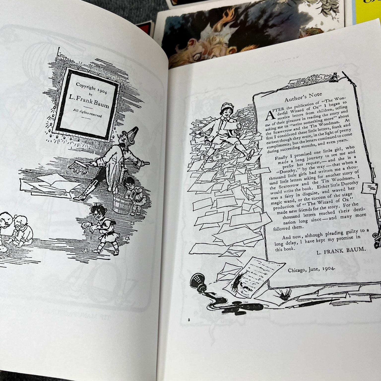 Oz Collection L. Frank Baum 1994 Illustrated Wilder Publications Fantasy Lot 6