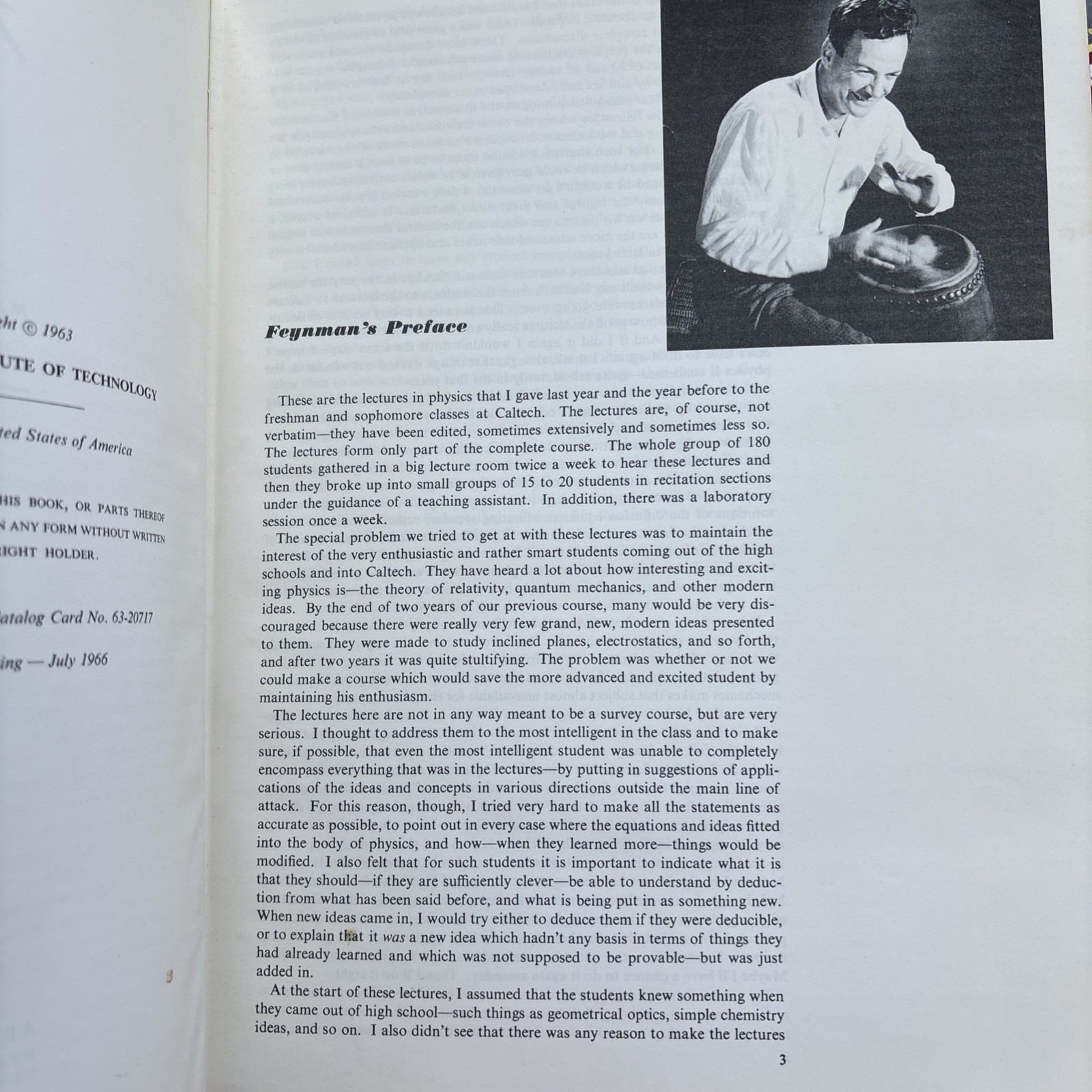Lot of 8 Richard Feynman Items HC Lectures On Physics Vol. 1, 1966, Recordings +