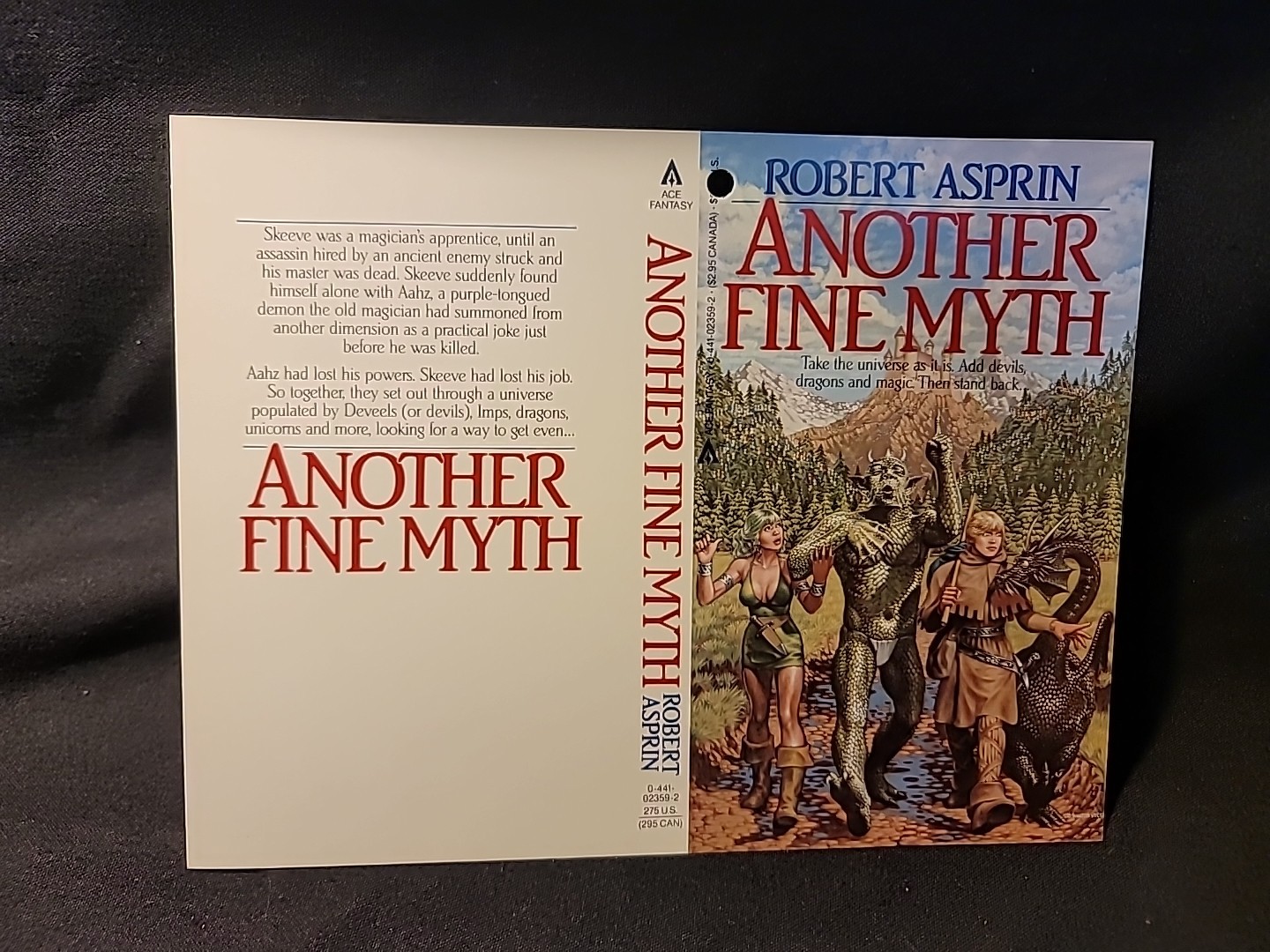 Lot of 5 Promotional book cover flats Sci-Fi Rare advertising Fantasy Great Art