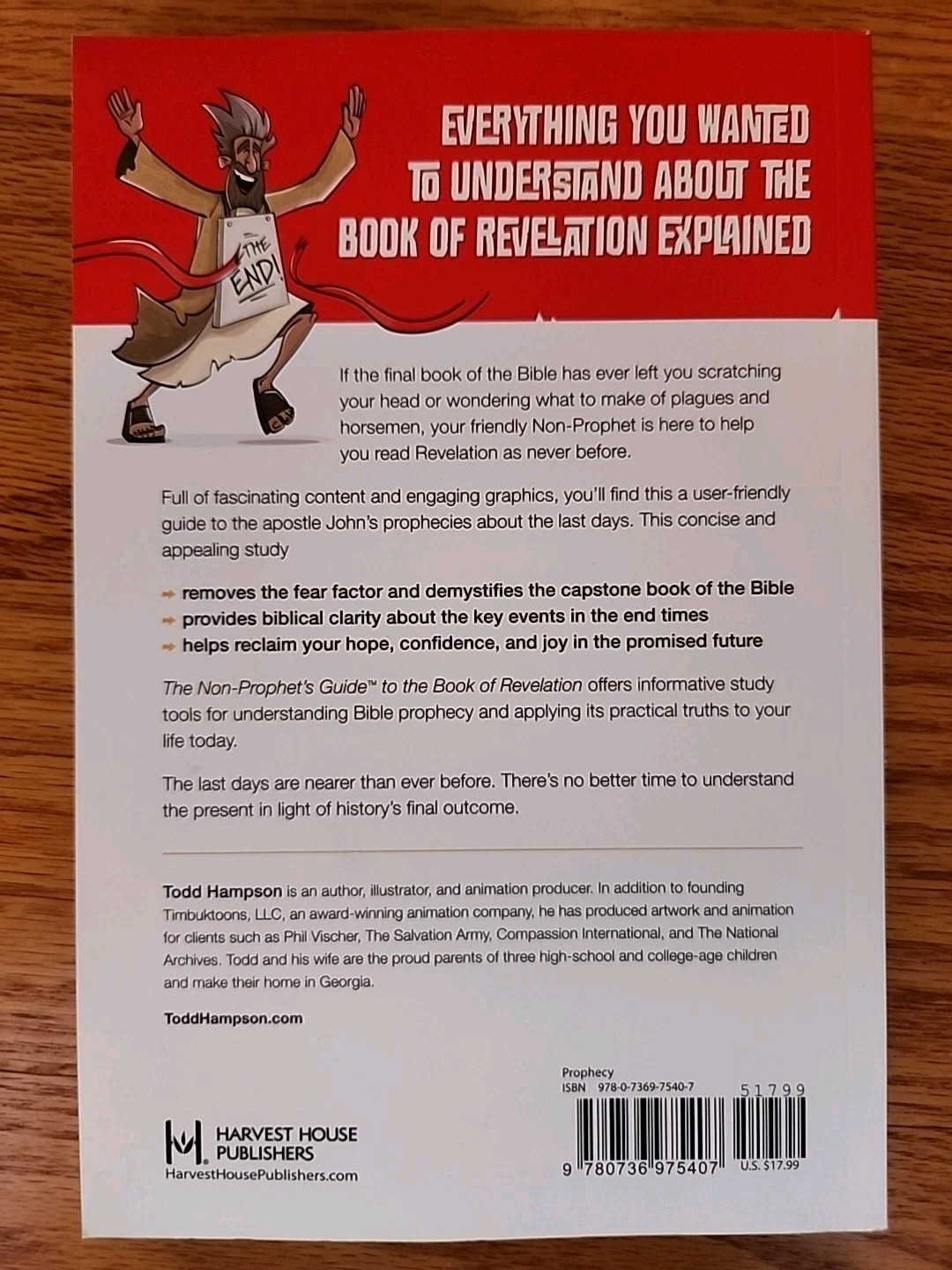 The Non-Prophet’s Guide to the Book of Revelation by Todd Hampson (Paperback)