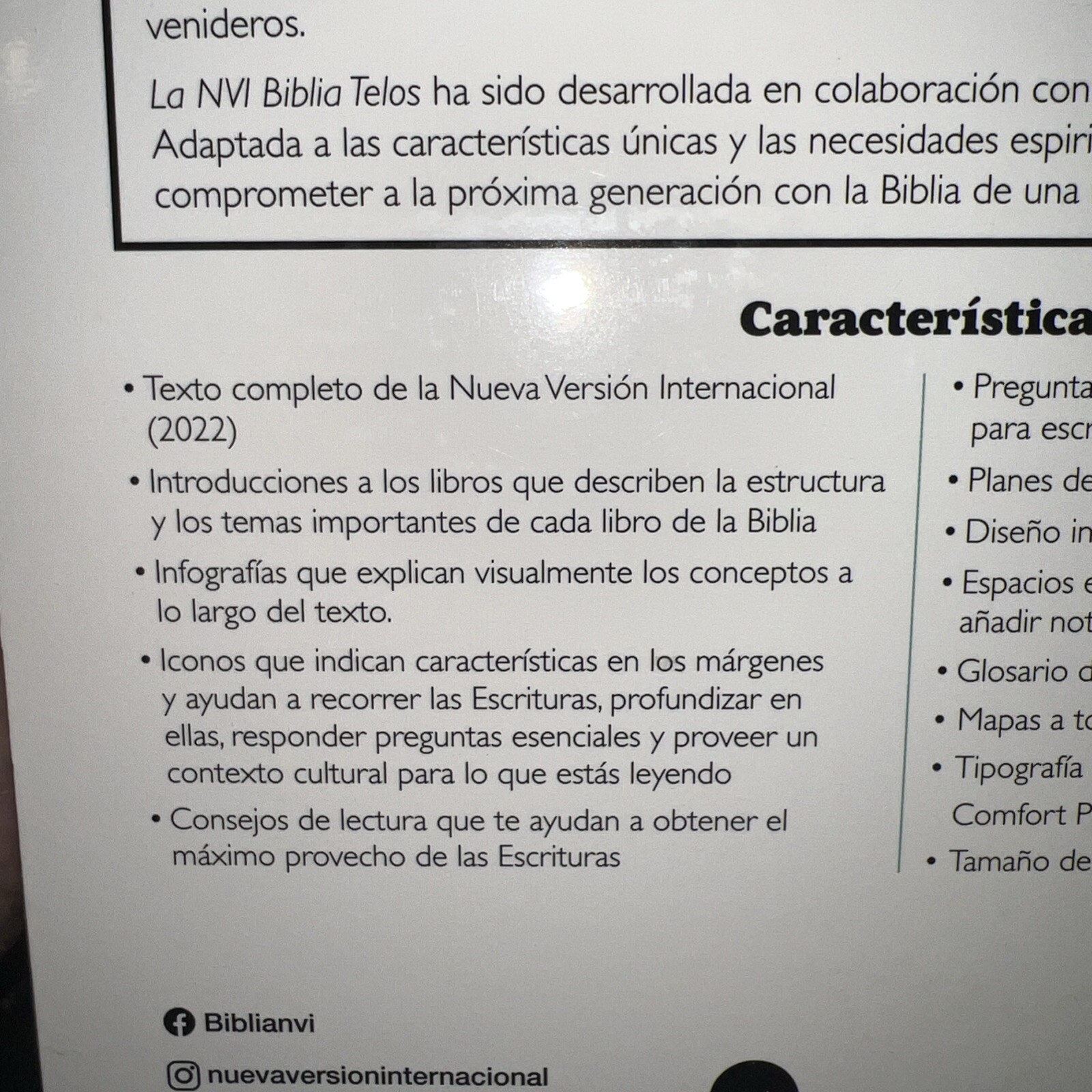 La Biblia Telos para Jovenes NVI, Texto revisado 2022, Soft leather-look, Gris,