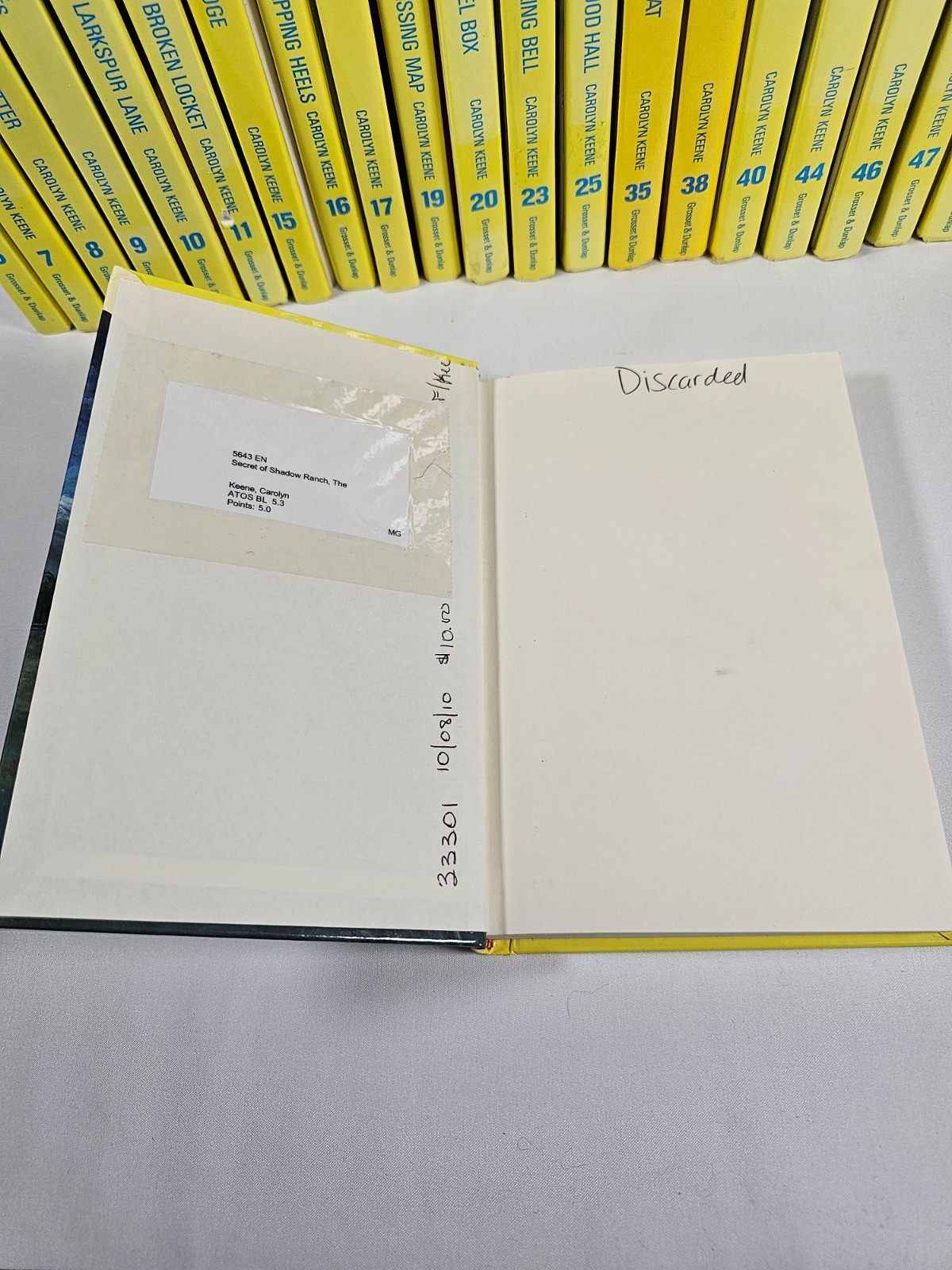 Nancy Drew Set Flashlight Edition Set Of 26 Books: Carolyn Keene Hardcover