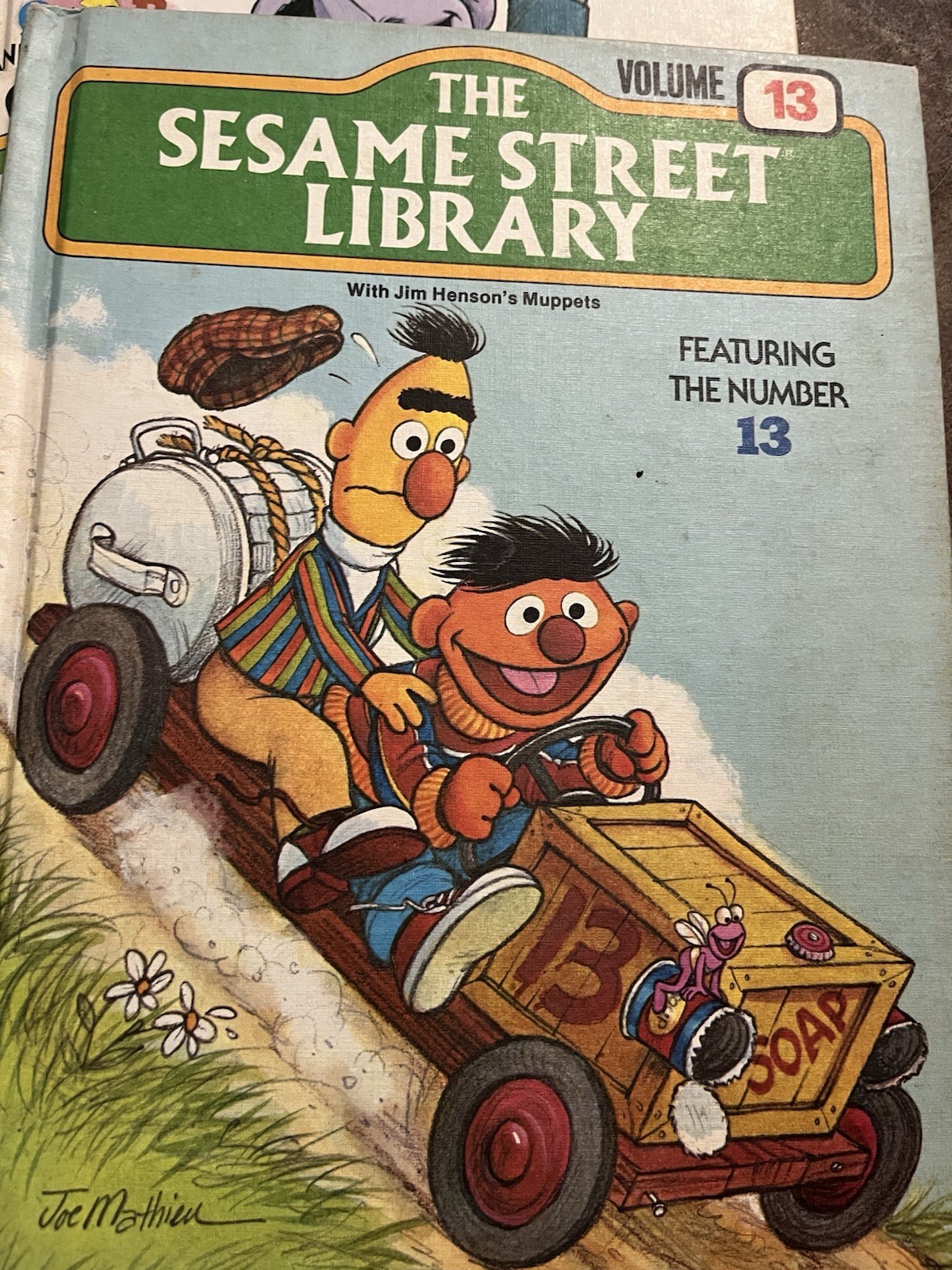 THE SESAME STREET LIBRARY – 10 Books 1979 Includes – 3,4,5,6,7,8,10,12,13,14