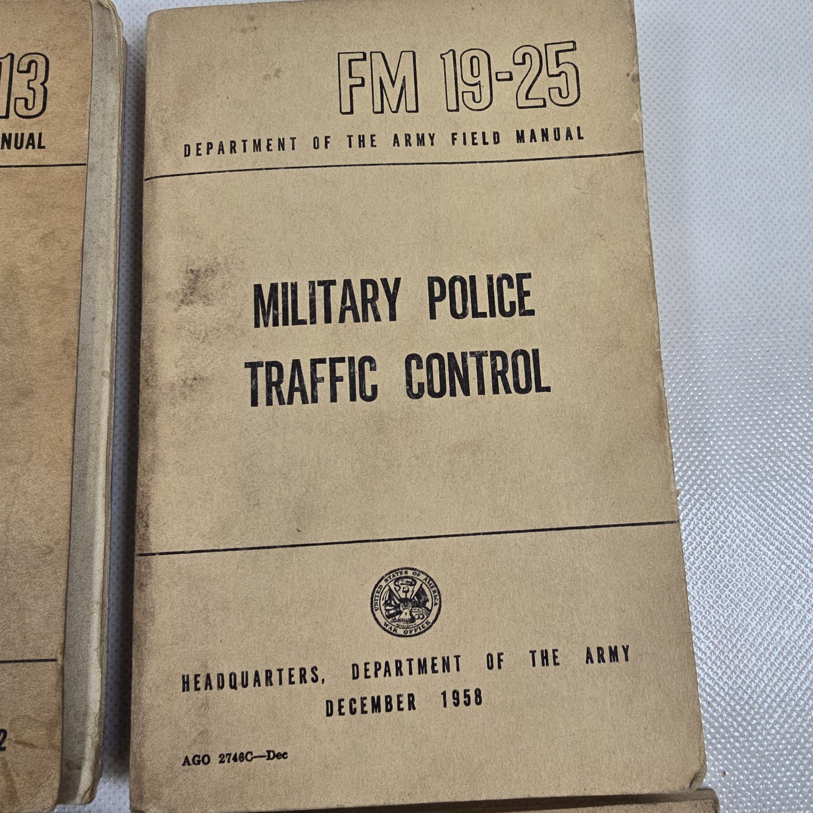 Army Manuals ~6 Bks 1946-1961