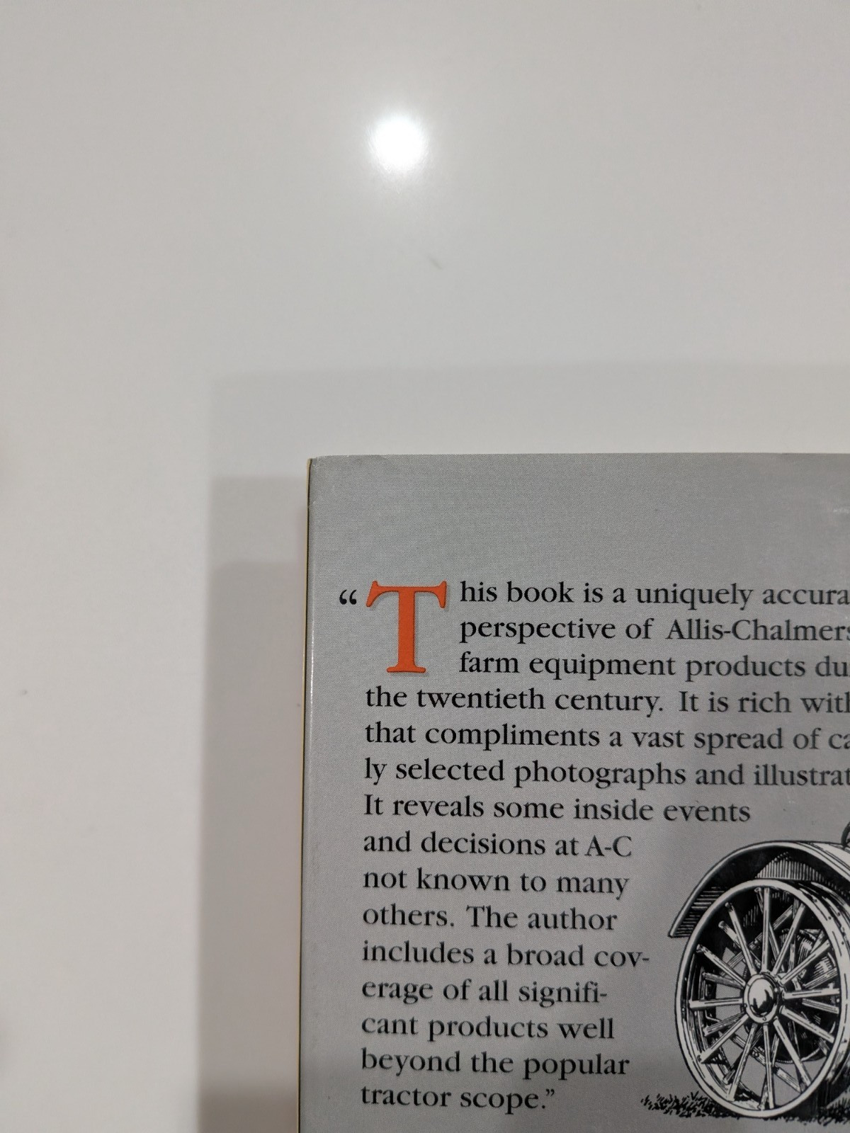 Allis-Chalmers Farm Equipment 1914-1985 / Norm Swinford 1994 Hardcover ASAE