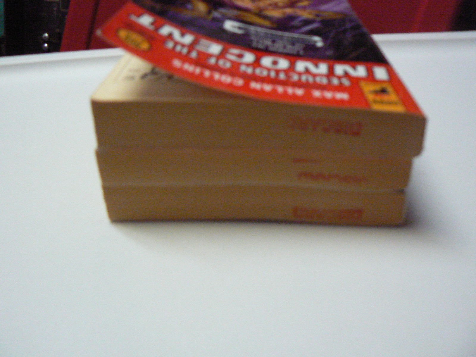 3 Hard Case Crime PBs Max Allan Collins Seduction of The Innocent, Killing Qu.