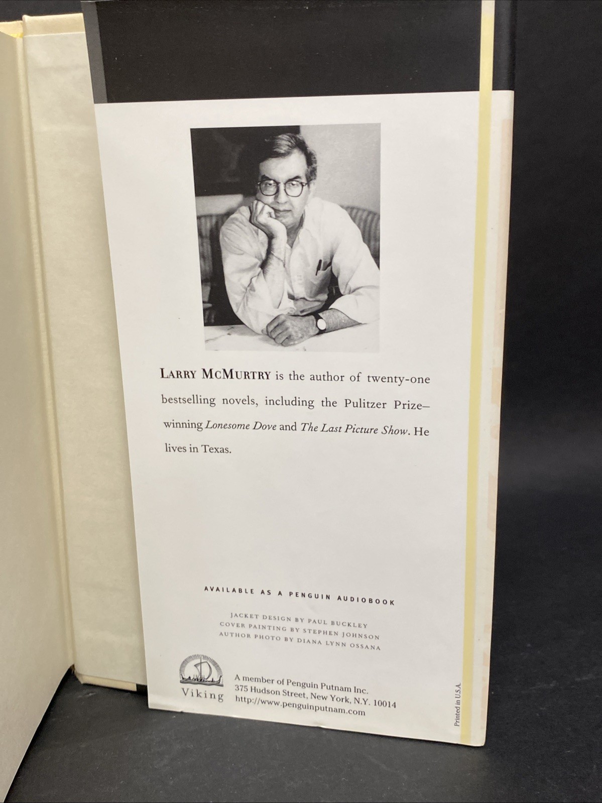 CRAZY HORSE by Larry McMurtry – Hardcover Signed/Autographed? BCF