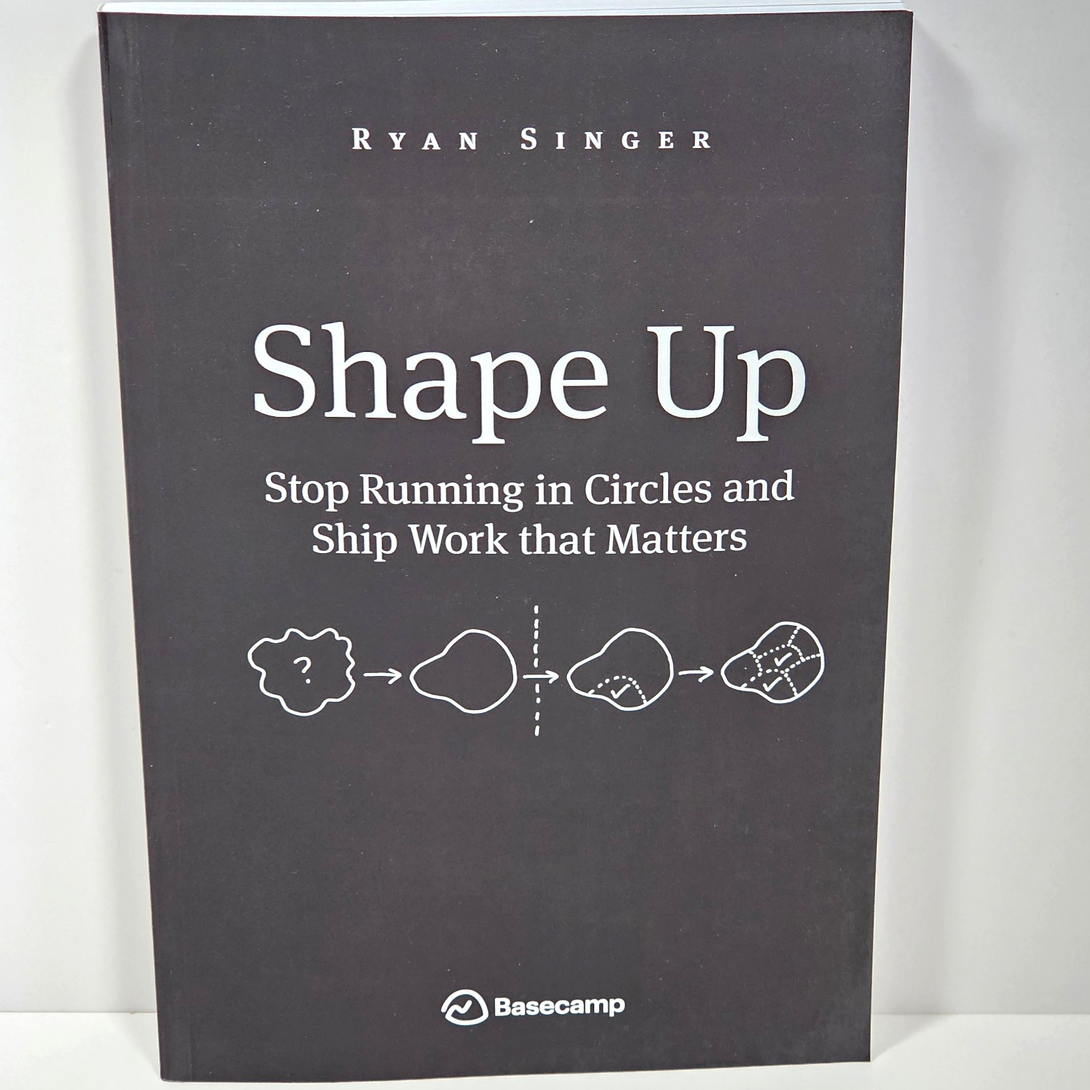 Shape Up Stop Running in Circles Ship Work that Matters Basecamp Singer 2025 PB