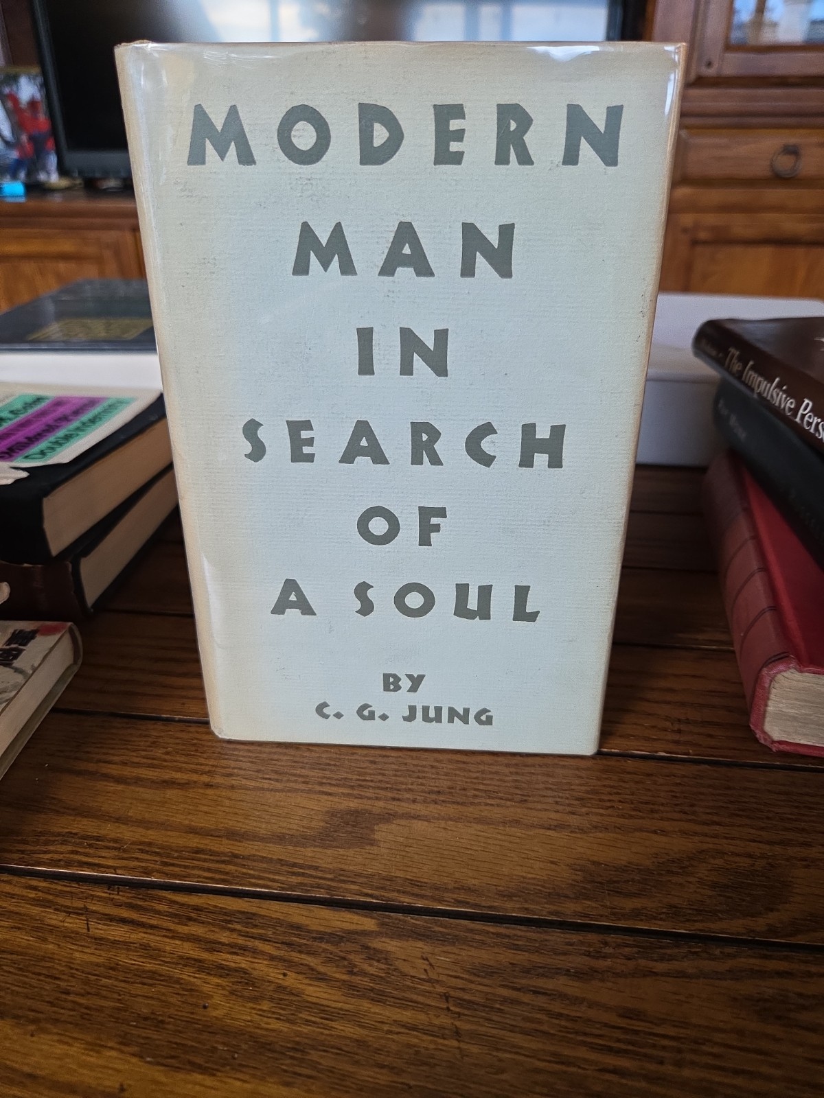 Modern Man in Search of a Soul By C.G. Jung HCDJ 1933 VG