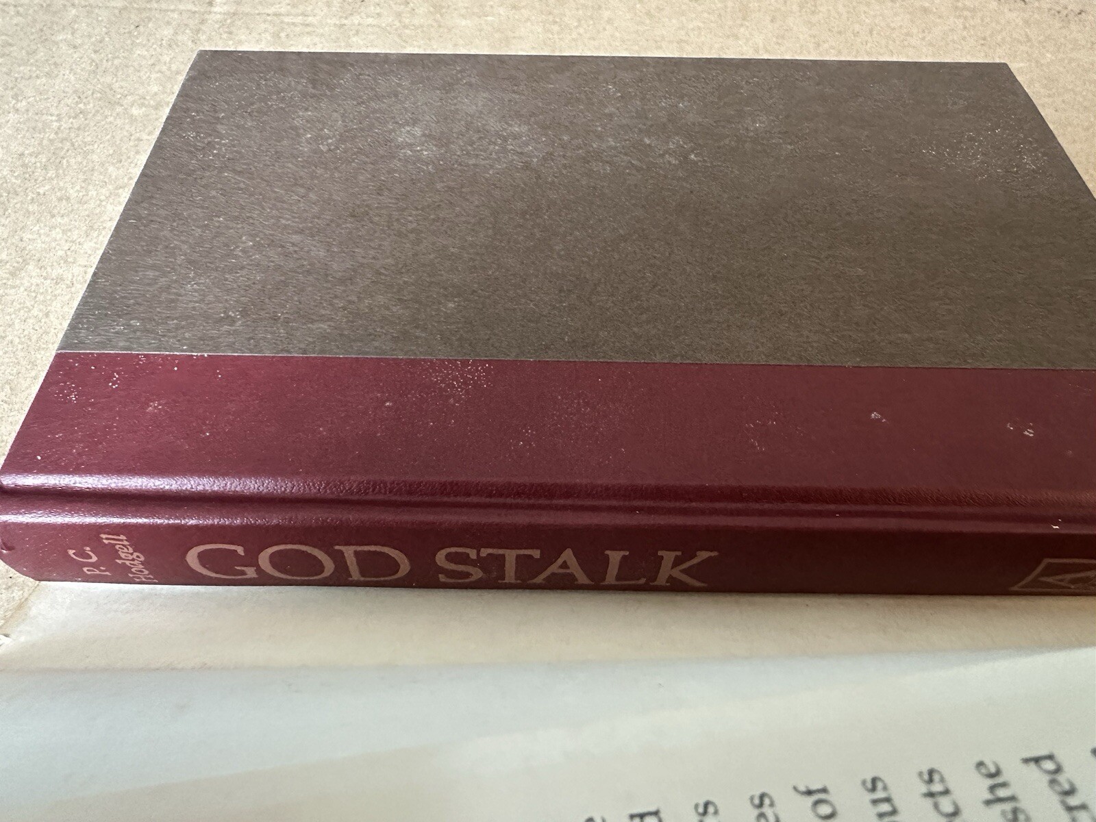 God Stalk, P.C. Hodgell Hardback Book Club 1982 Dust Jacket Sci Fi Fantasy