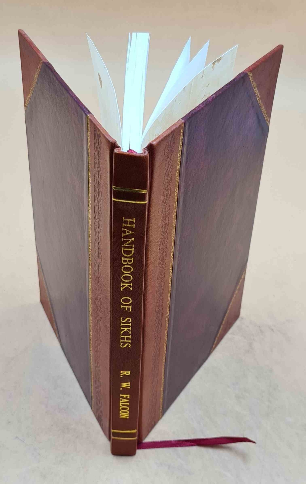 Handbook On Sikhs For The Use Of Regimental Officers, By Captain [Leather Bound]