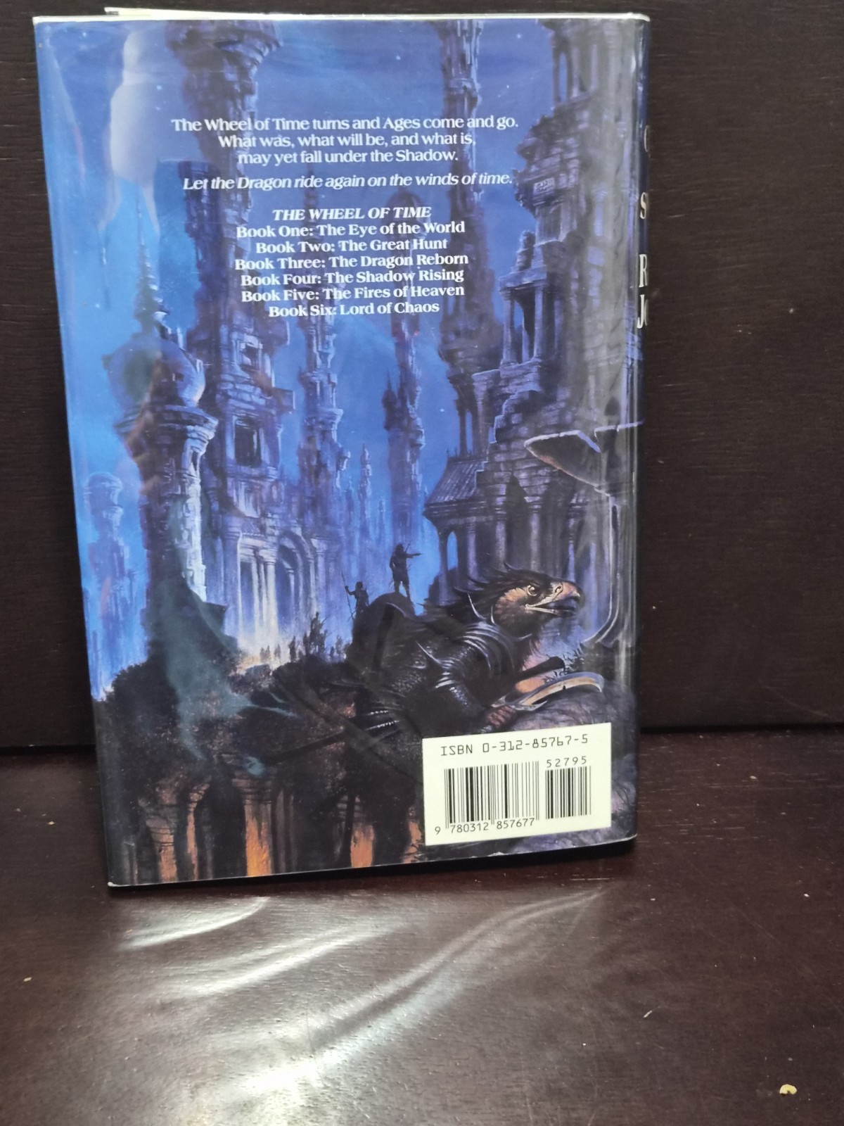 Robert Jordan A CROWN OF SWORDS 1996 Wheel of Time 1st Ed 1st Print HCDJ VG
