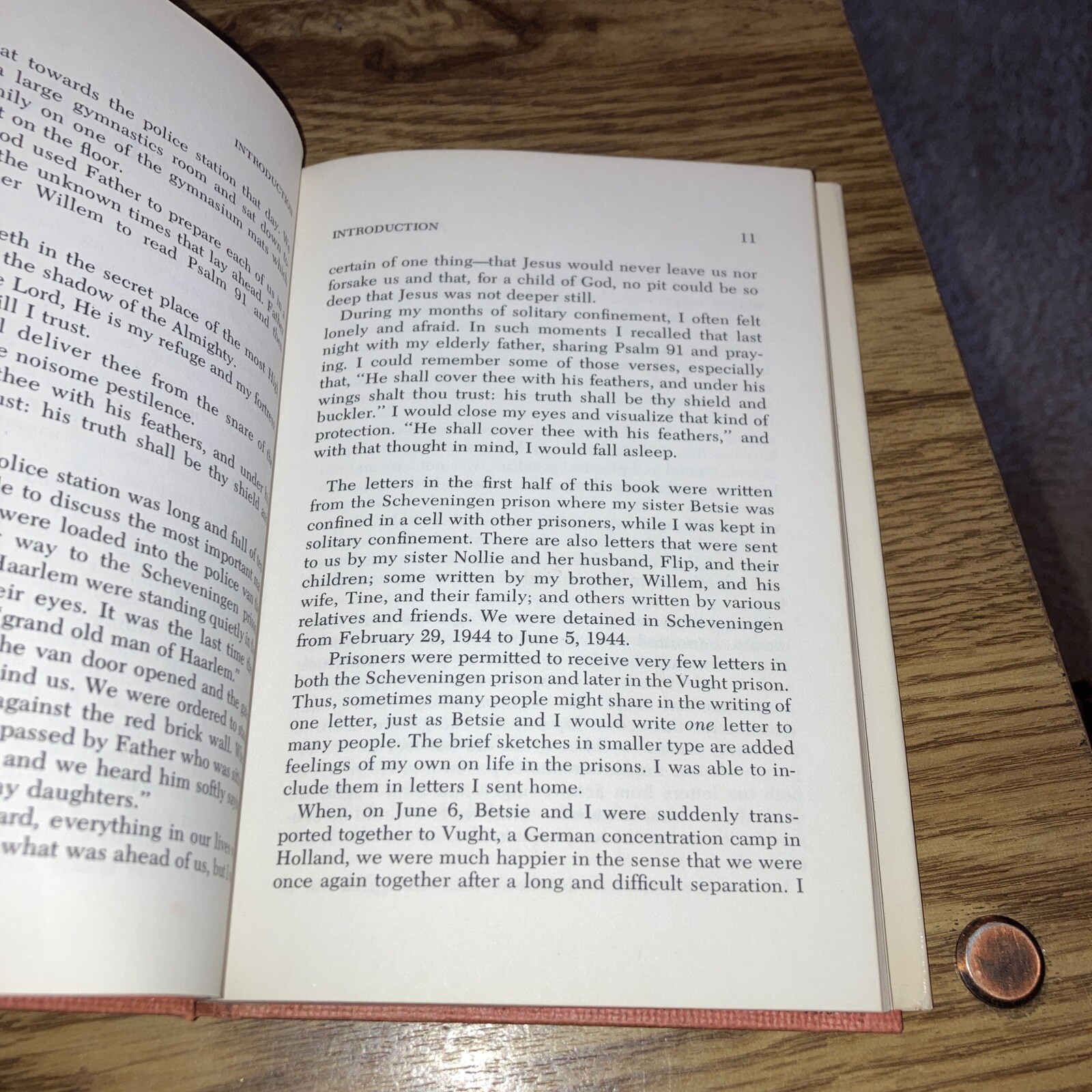 Corrie Ten Boom’s Prison Letters 1975 Revell HC DJ,History, Religion WWII