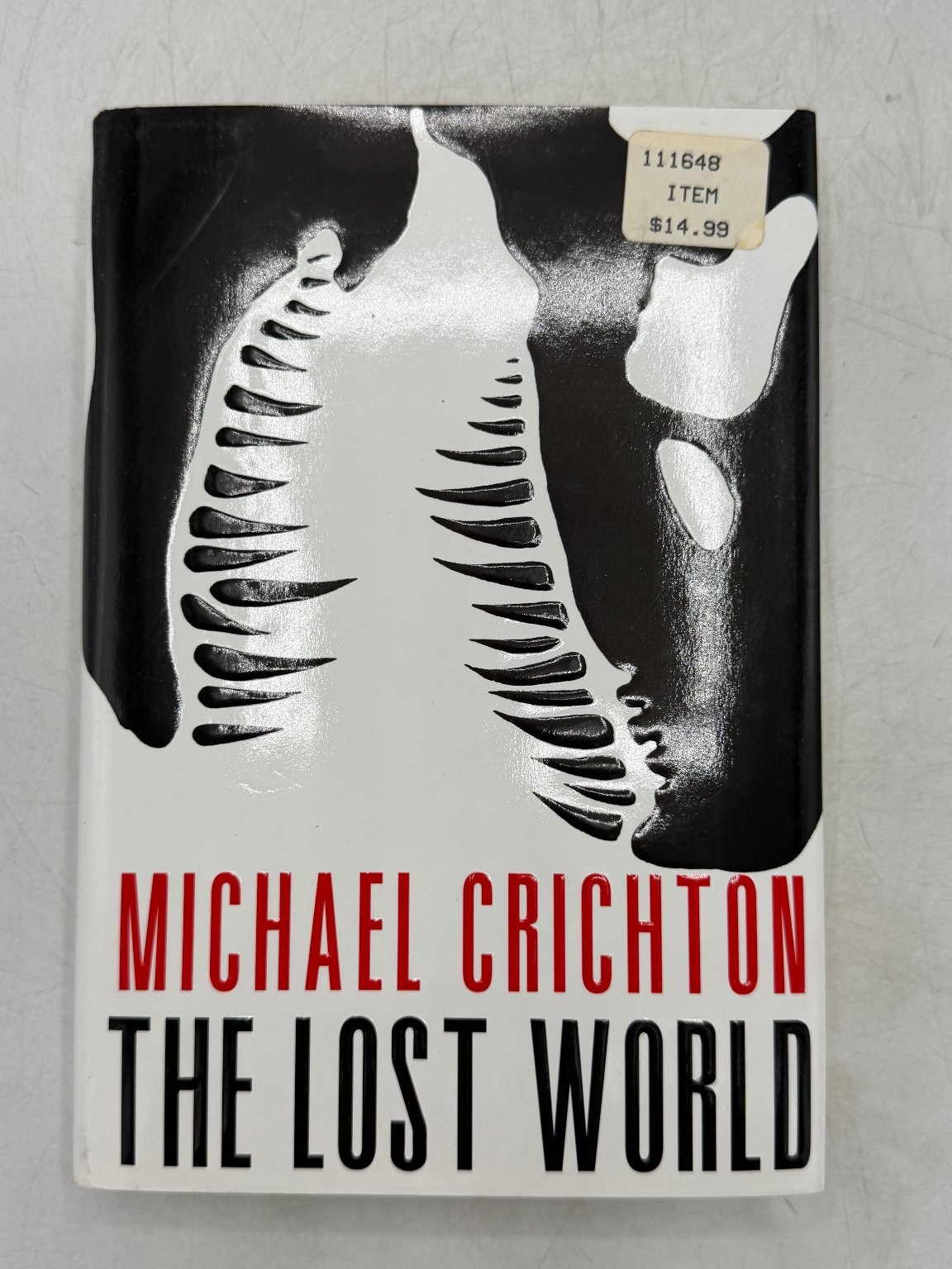 The Lost World Michael Crichton 1995 First Edition Hardcover Knopf Sci-Fi