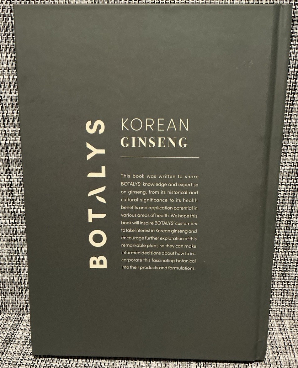 Botalys Korean Ginseng Mar Penas Martinez Hardcover Book 2023 Used