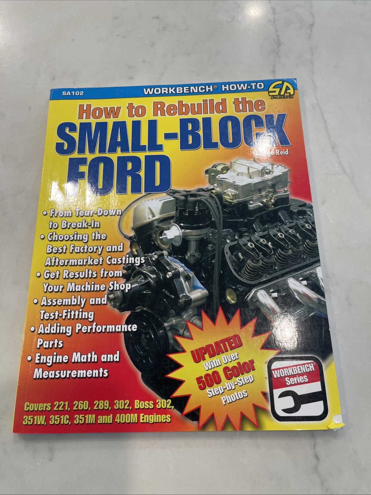 SA102 How to Rebuild the Small Block Ford Stock & Performance 289 302 351 400